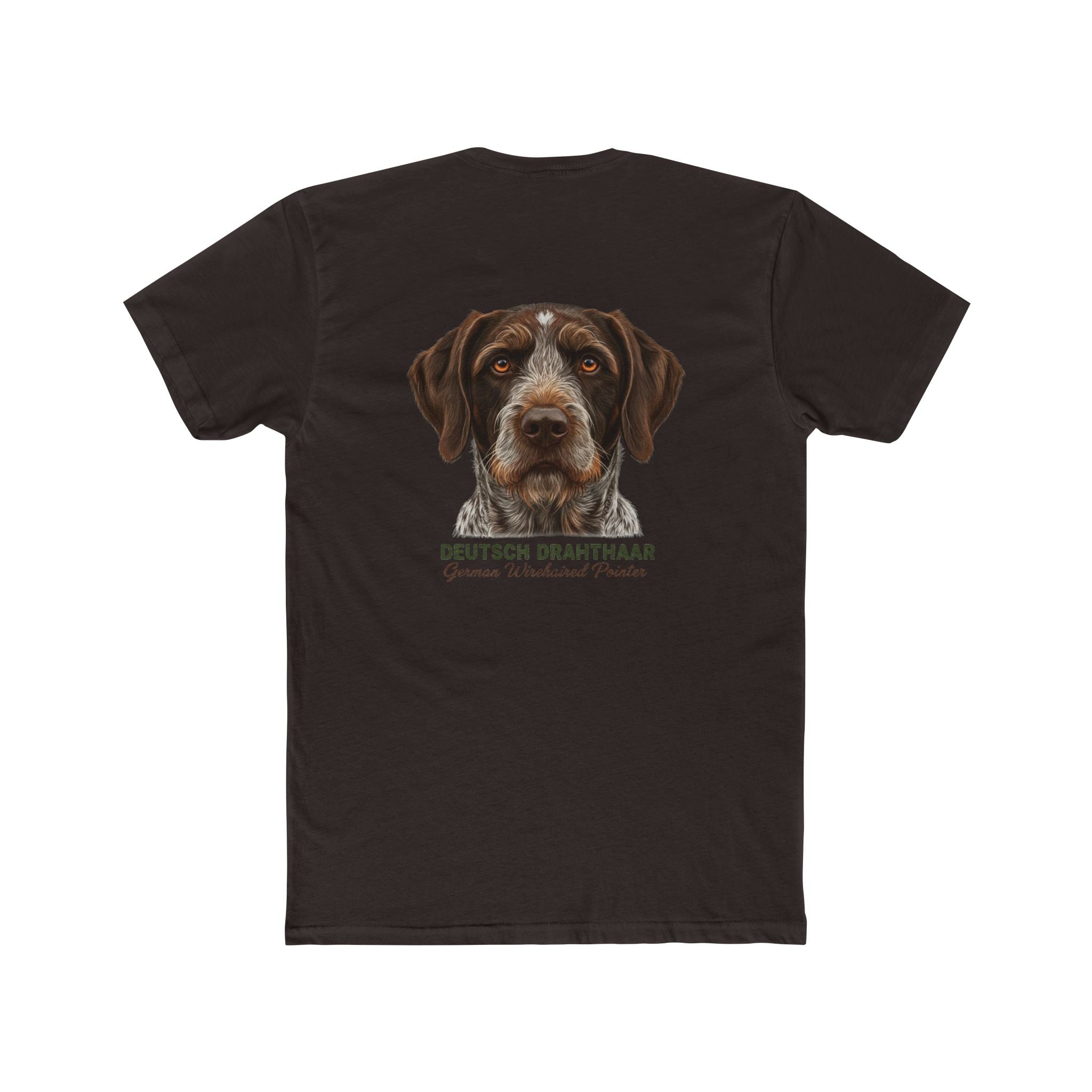Deutsch Drahthaar Unisex Cotton Crew Tee - Perfect Gift for Dog Lovers