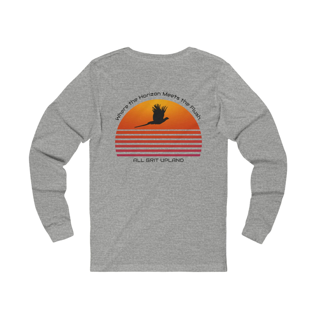 Where the Horizon Meets the Flush Unisex Long Sleeve Tee