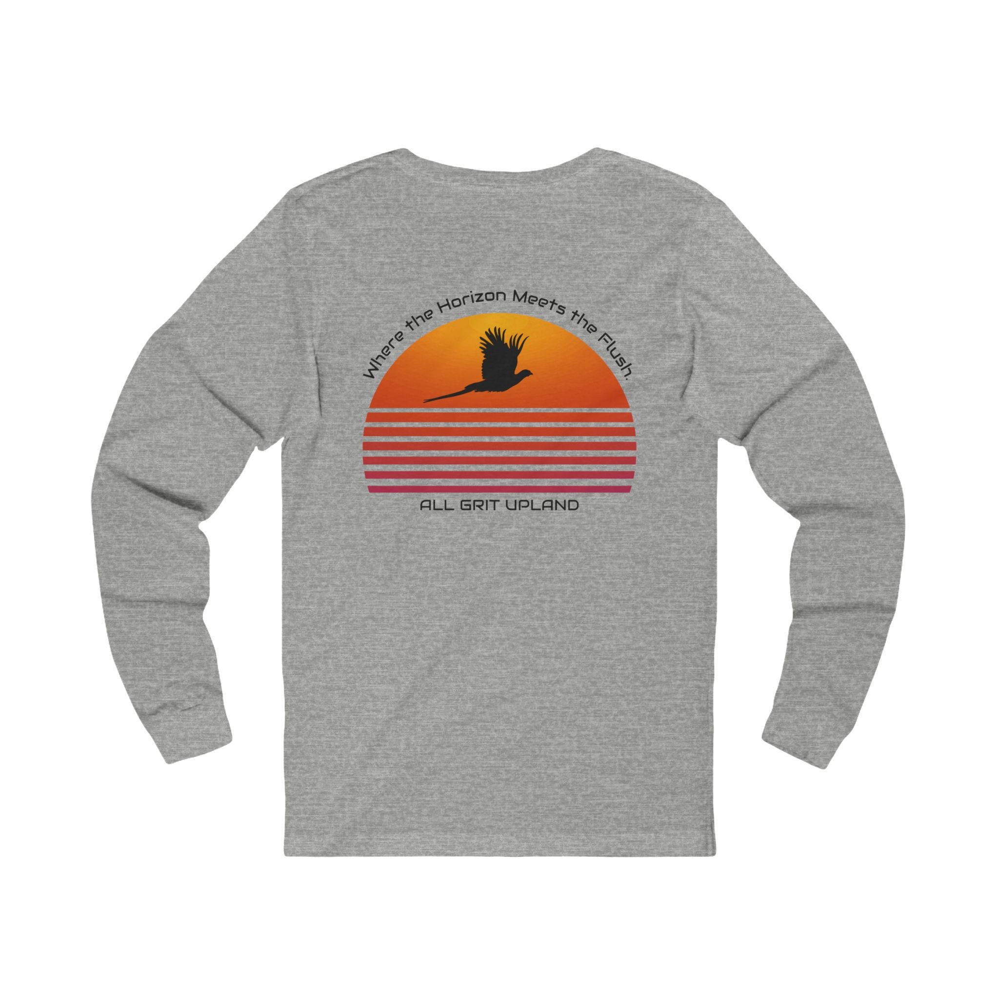 Where the Horizon Meets the Flush Unisex Long Sleeve Tee