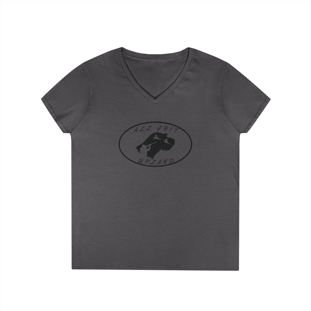 Stylish V-Neck T-Shirt with Alluring Design