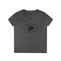 Ladie's V Neck AGU Logo Tee