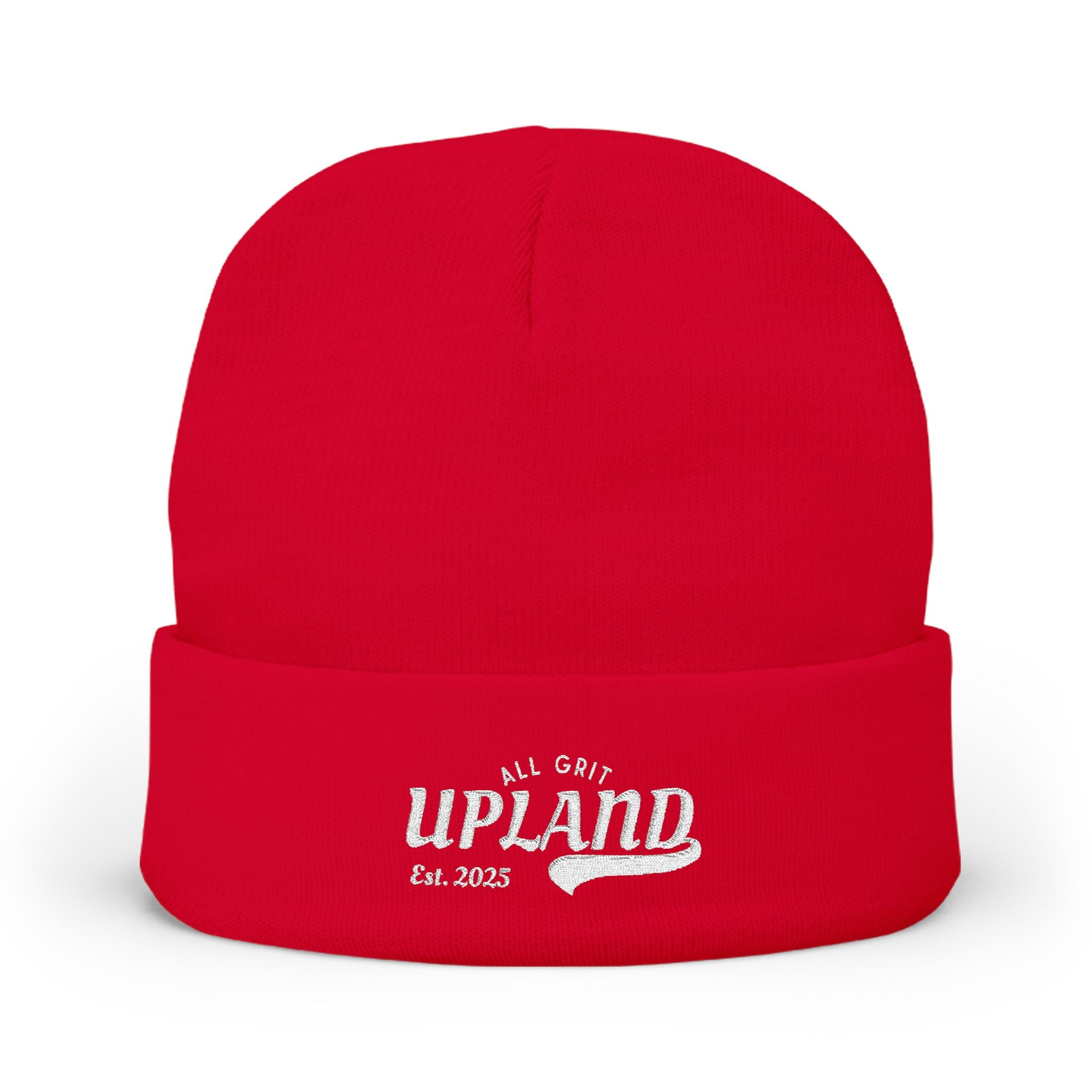 Wear Your Determination Knit Beanie- Dark