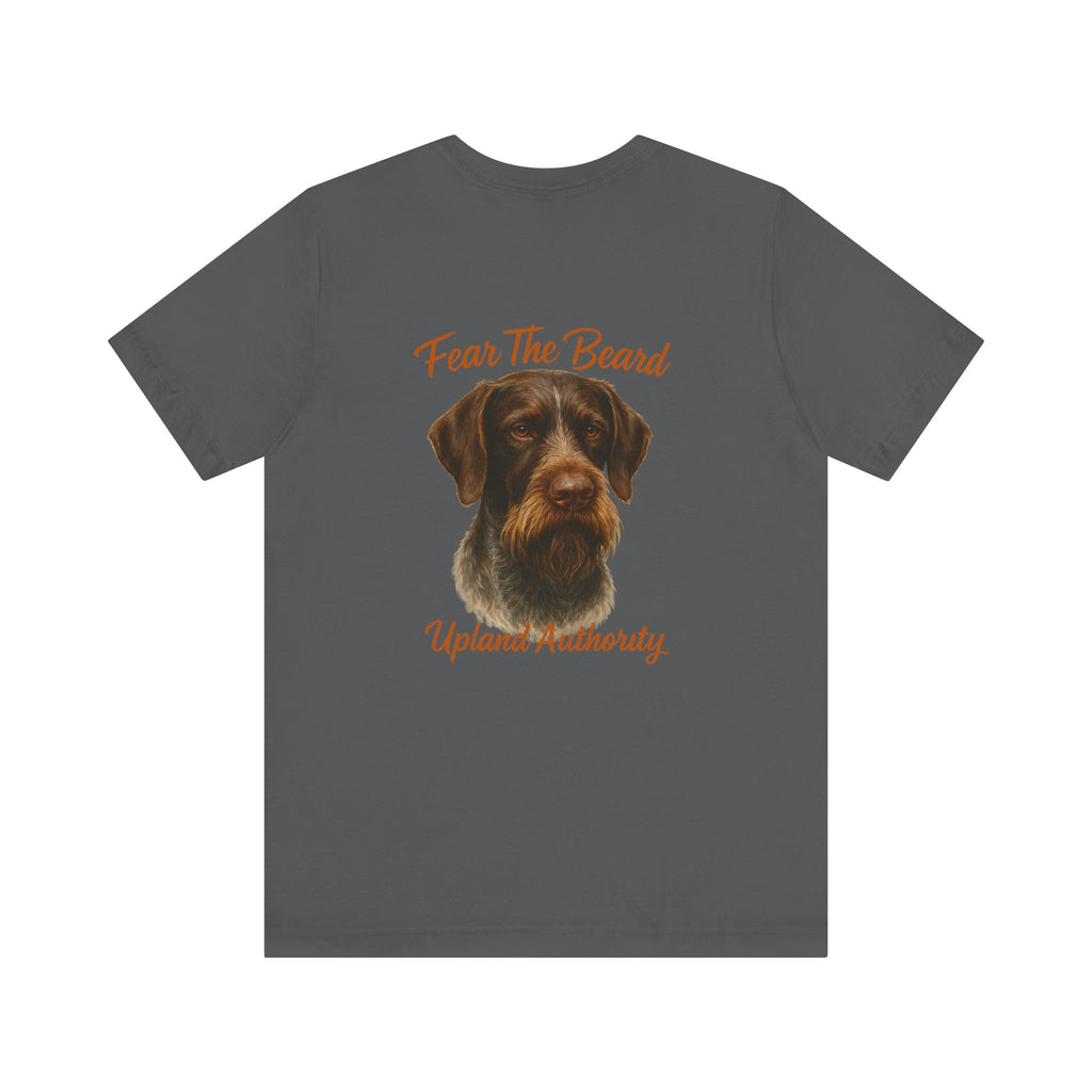 Fear The Beard Draht — Upland Authority Hunting Dog T-Shirt