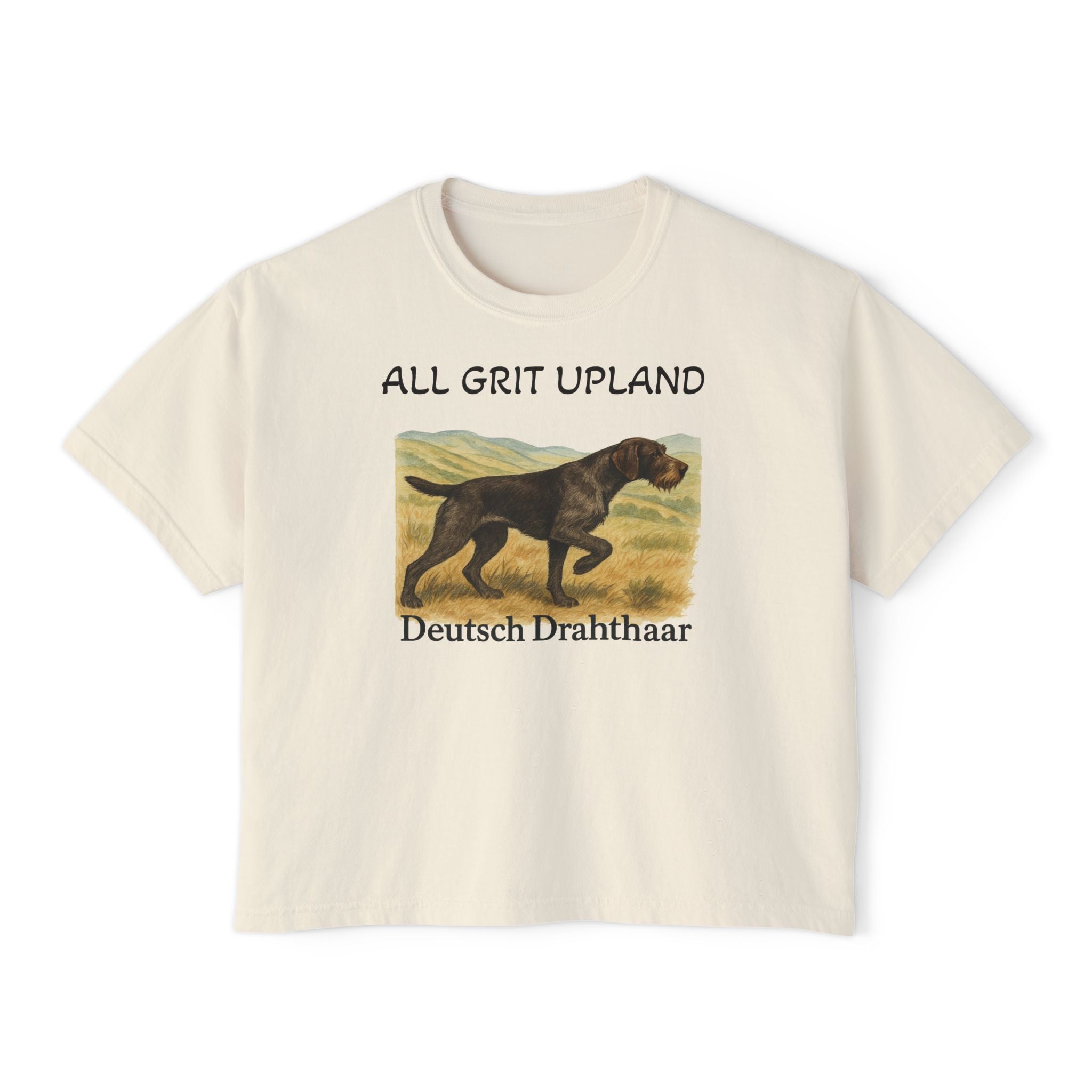 The Upland Woman: All Grit Draht Box Tee