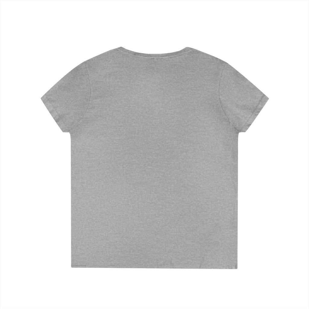 Stylish V-Neck T-Shirt with Alluring Design