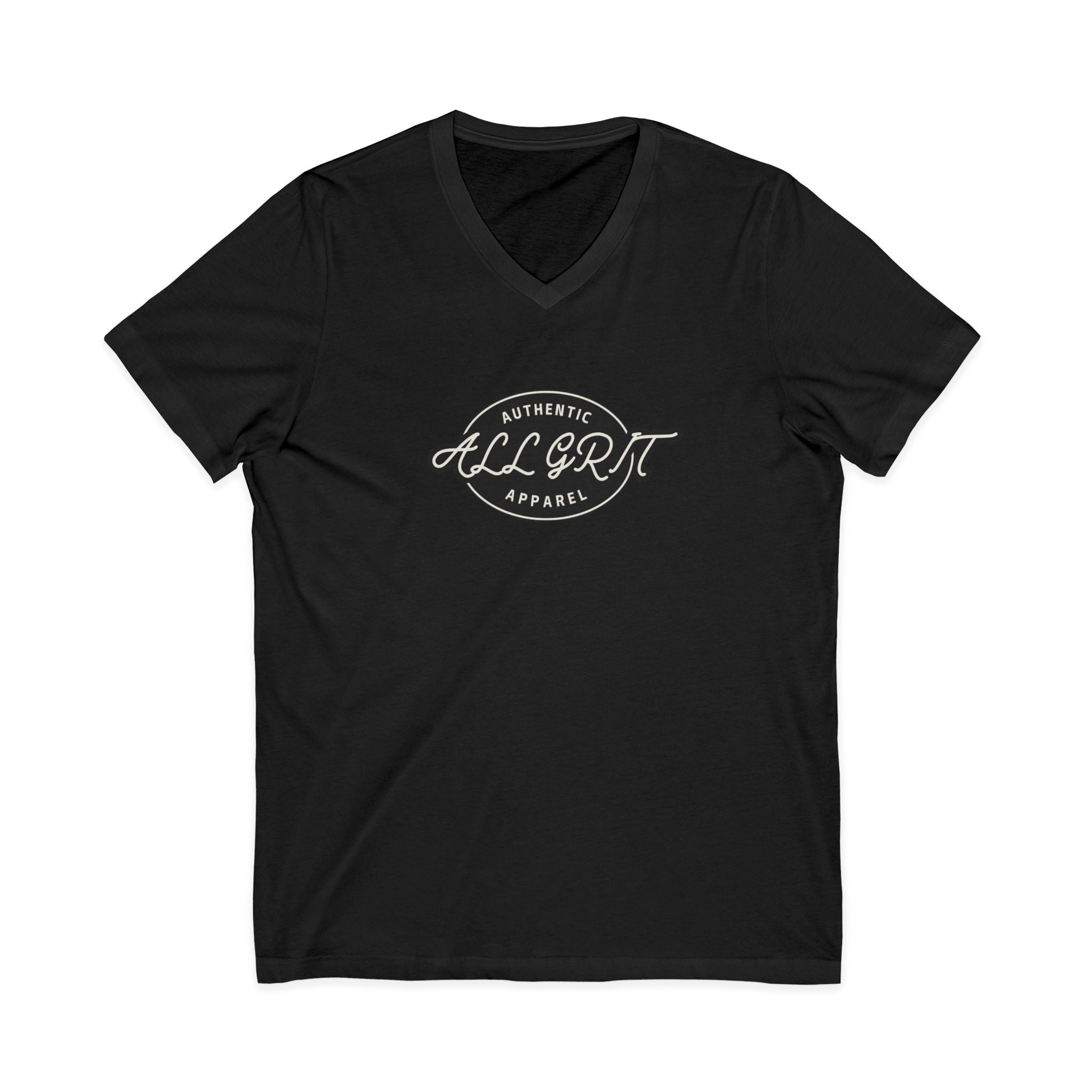Authentic Retro "All Grit" Womans V-Neck Tee