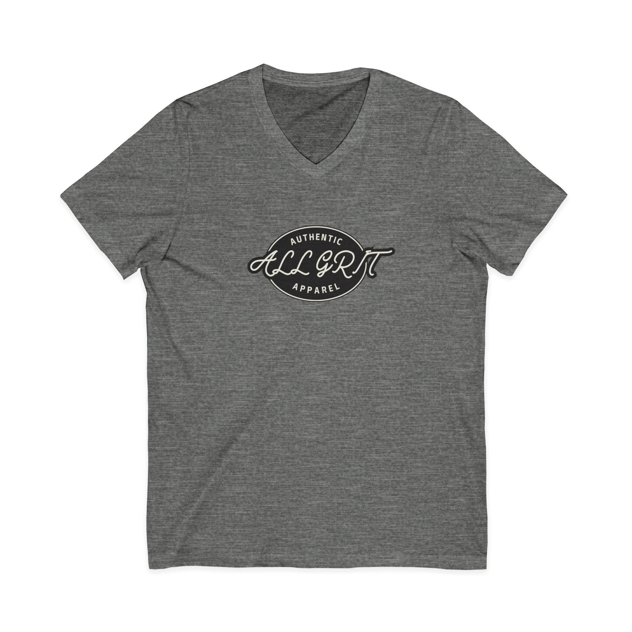 Authentic Retro "All Grit" Womans V-Neck Tee