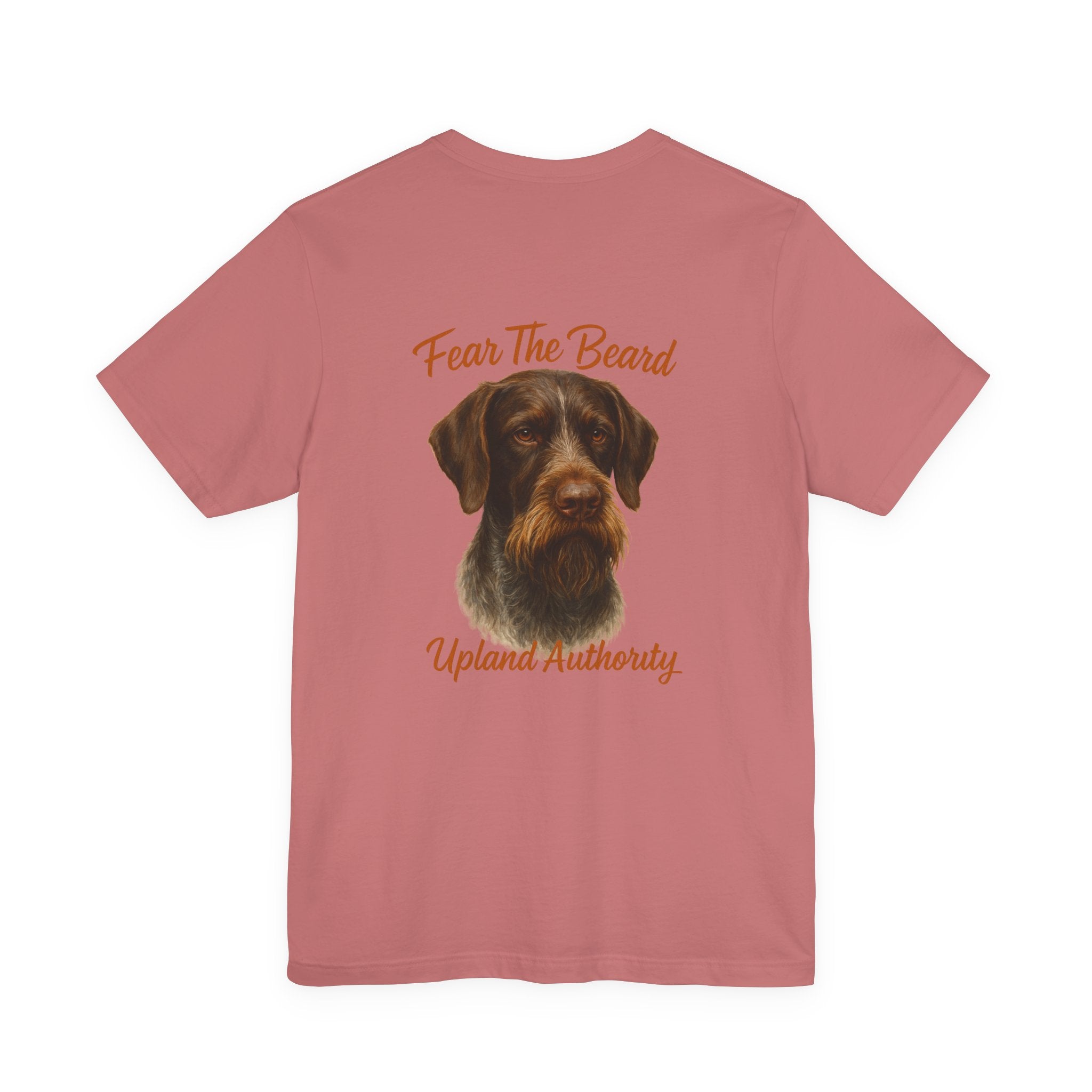 Fear The Beard Draht — Upland Authority Hunting Dog T-Shirt
