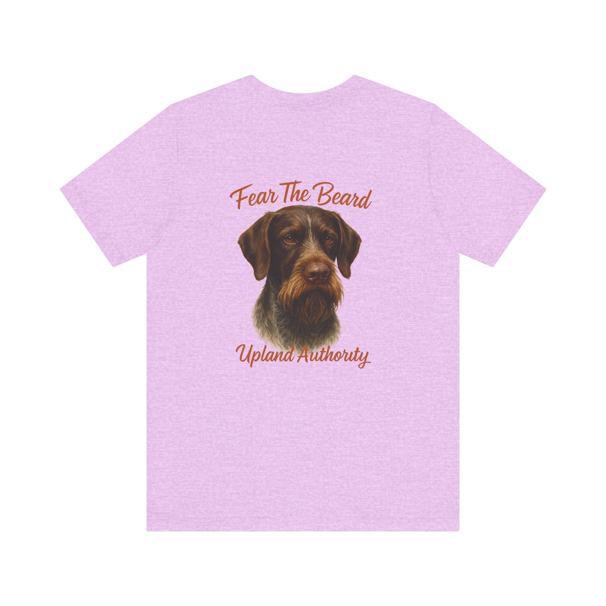 Fear The Beard Draht — Upland Authority Hunting Dog T-Shirt