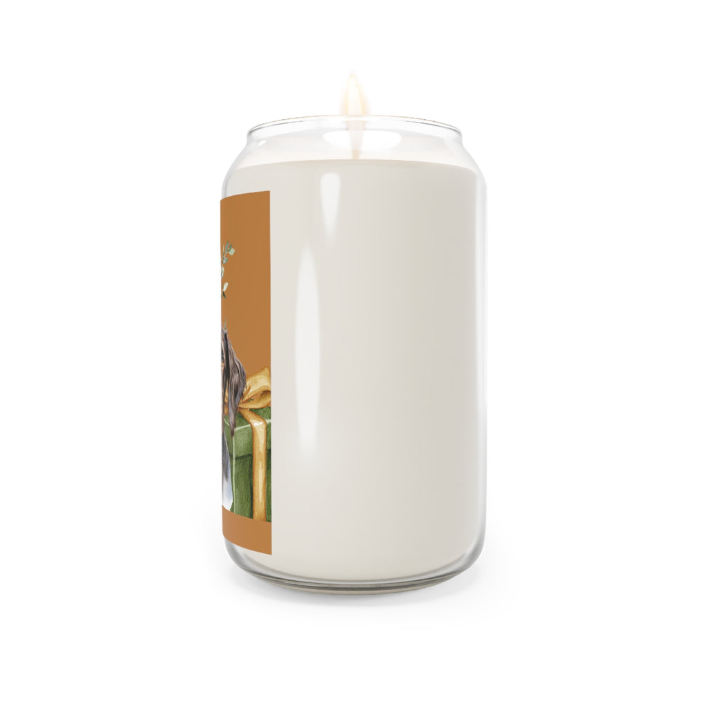 Holiday German Wirehair Scented Soy Candle - 13.75oz