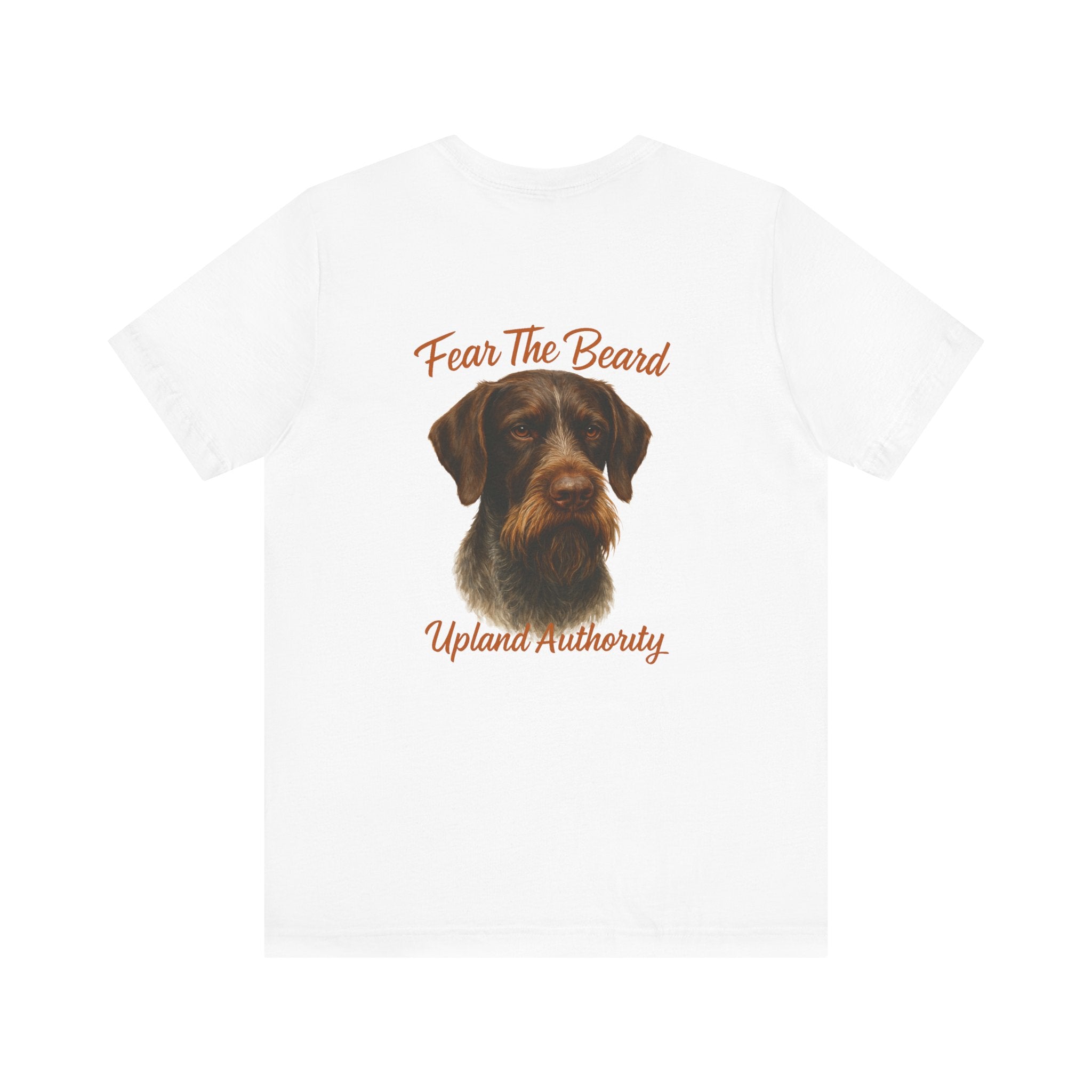 Fear The Beard Draht — Upland Authority Hunting Dog T-Shirt