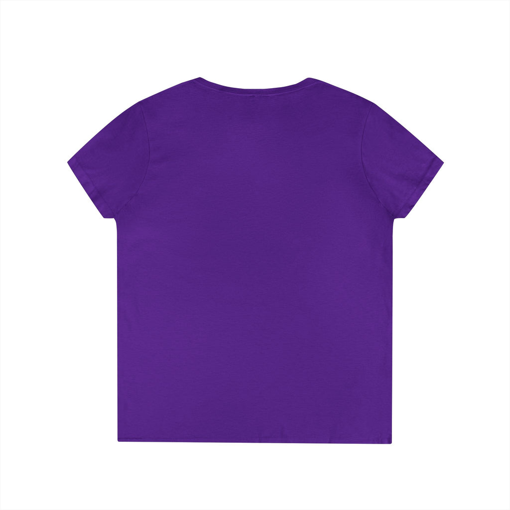Stylish V-Neck T-Shirt with Alluring Design