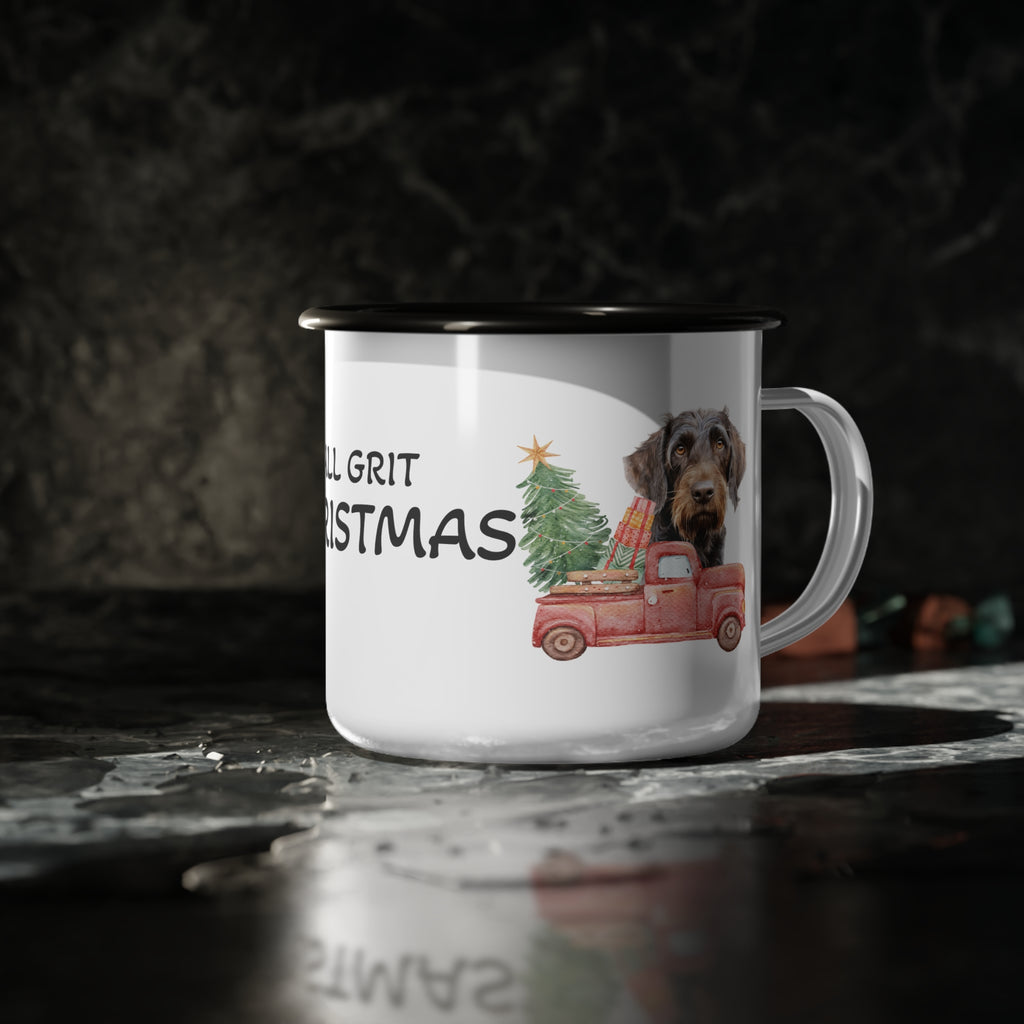 All Grit Christmas Camp Mug: Fuel for the Holidays