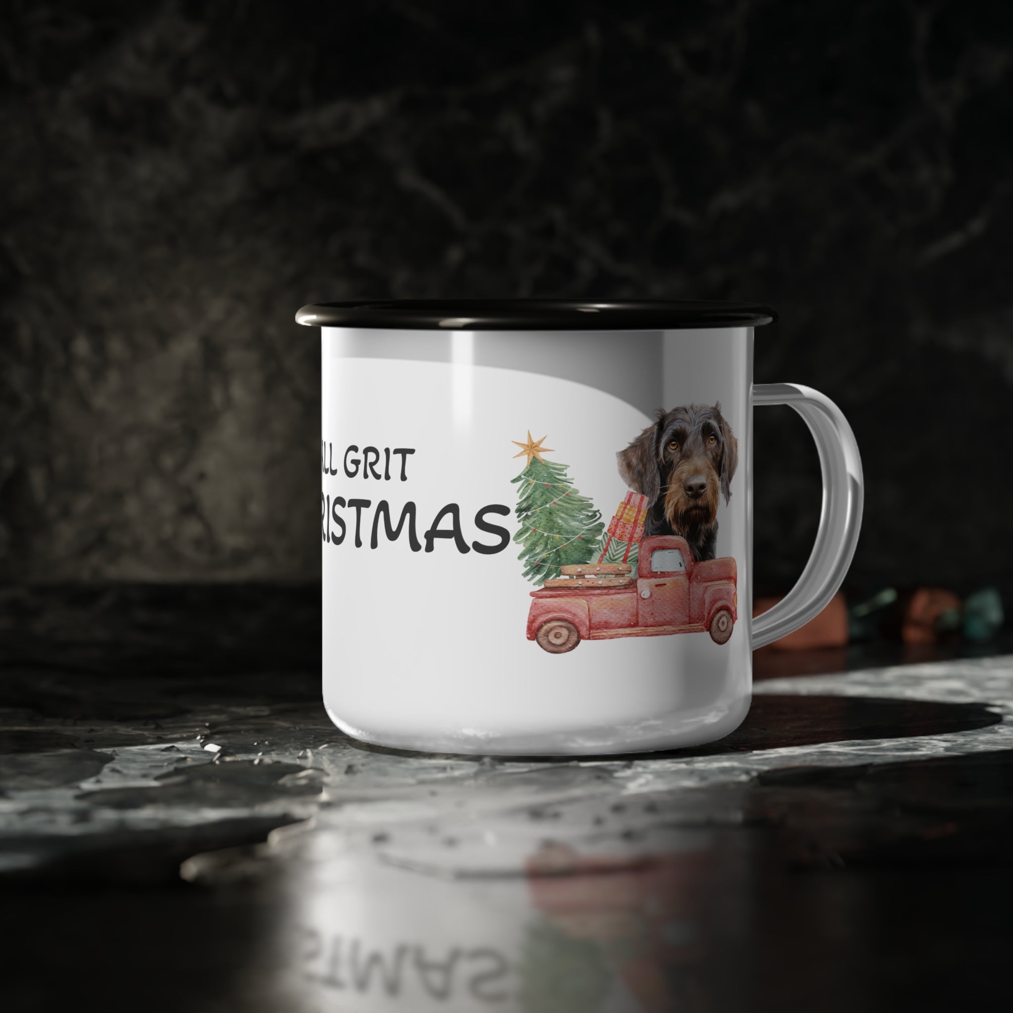 All Grit Christmas Camp Mug: Fuel for the Holidays