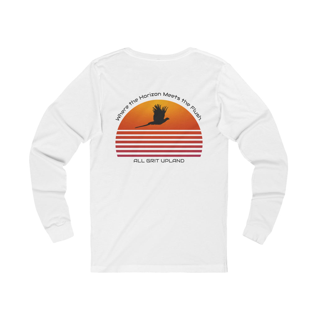 Where the Horizon Meets the Flush Unisex Long Sleeve Tee