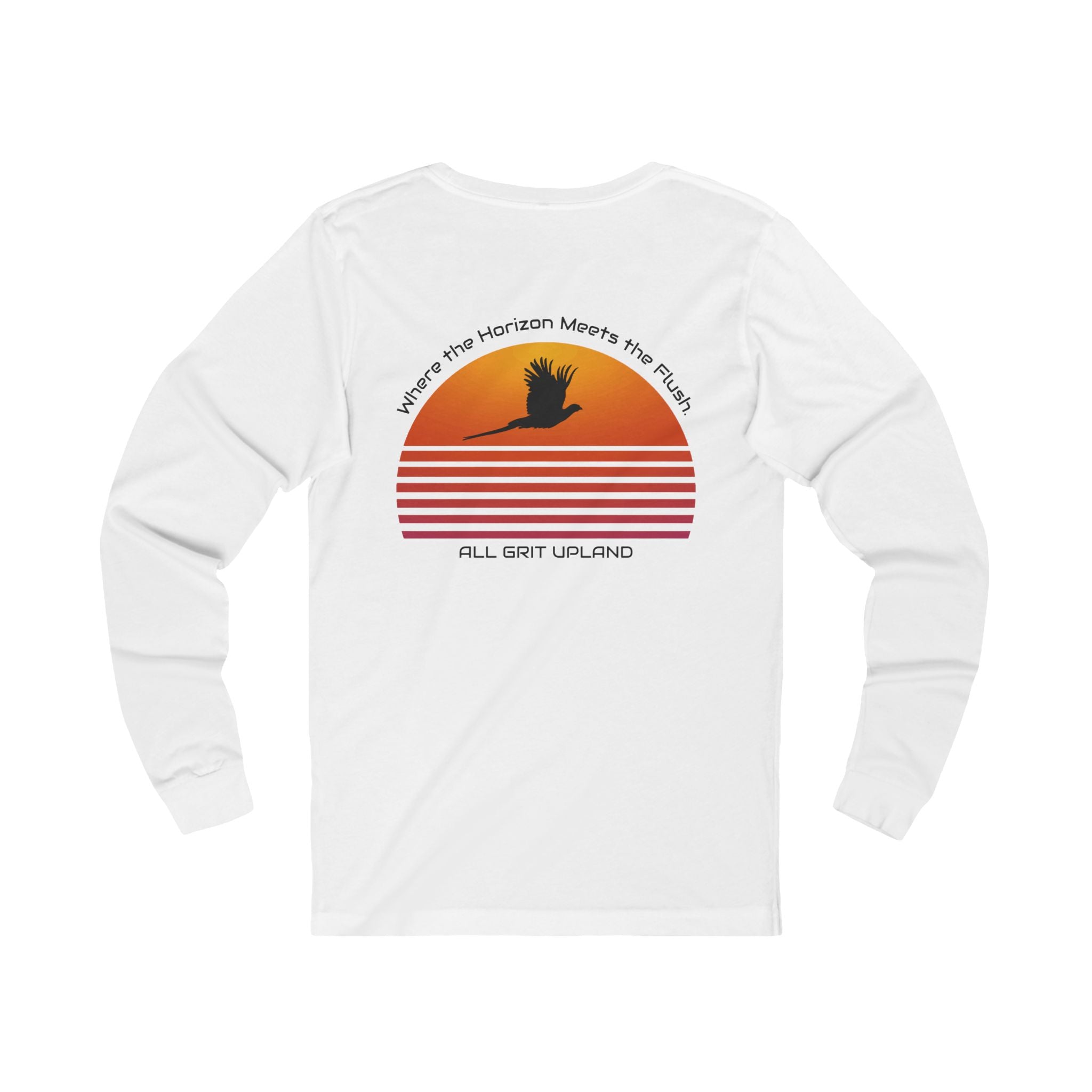 Where the Horizon Meets the Flush Unisex Long Sleeve Tee