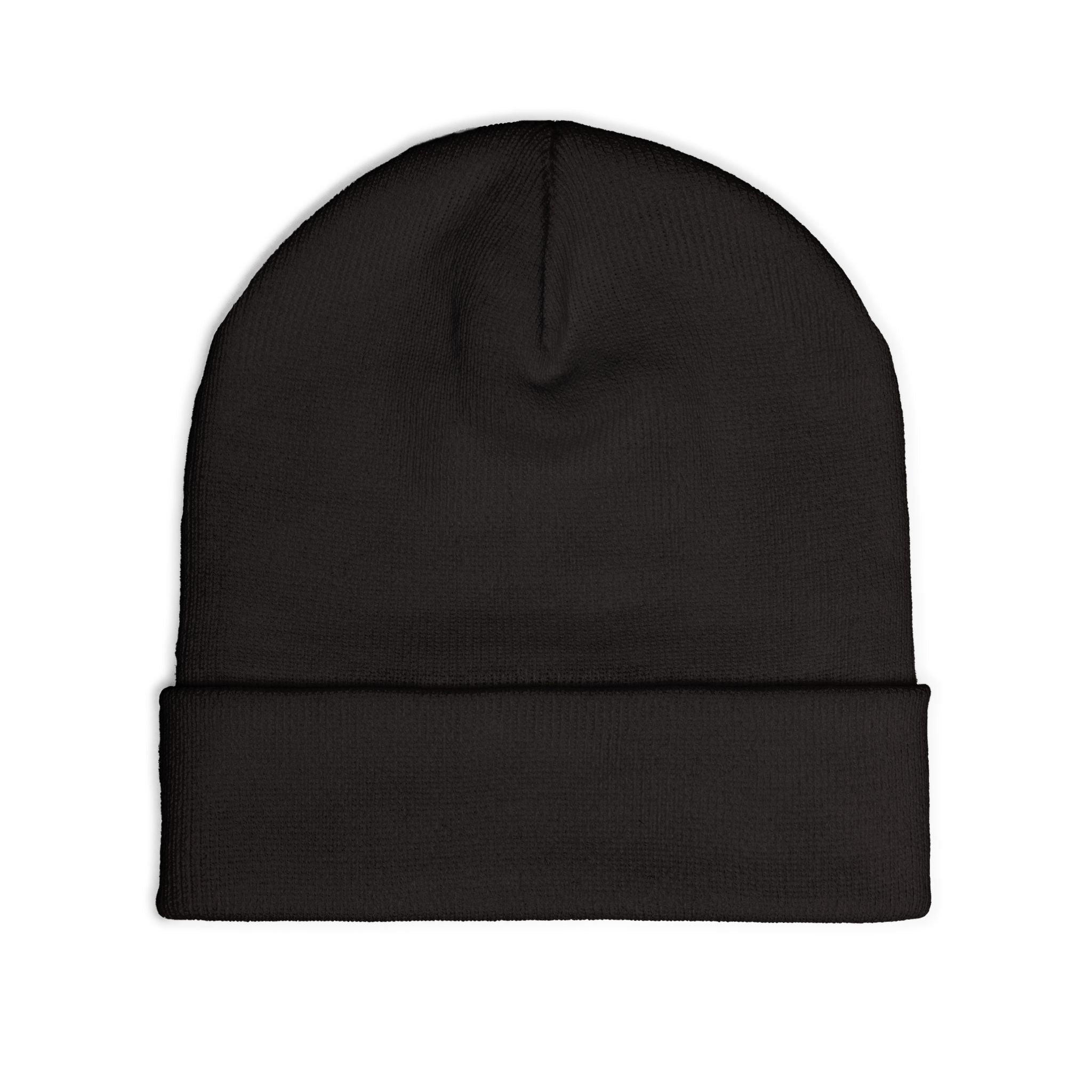 Wear Your Determination Knit Beanie- Dark