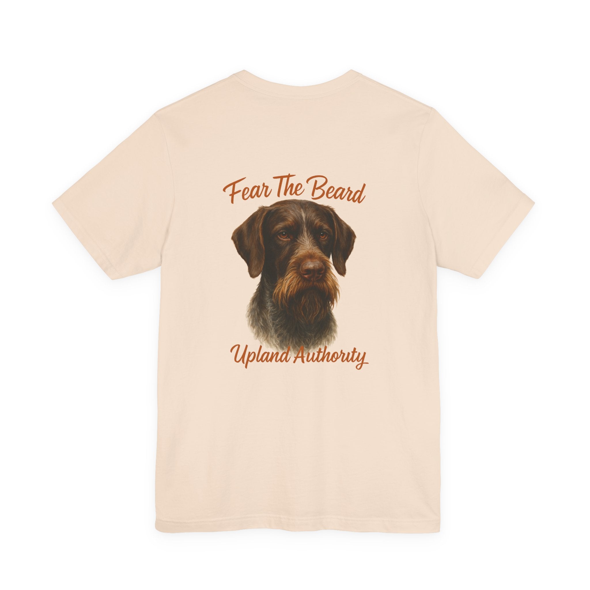 Fear The Beard Draht — Upland Authority Hunting Dog T-Shirt