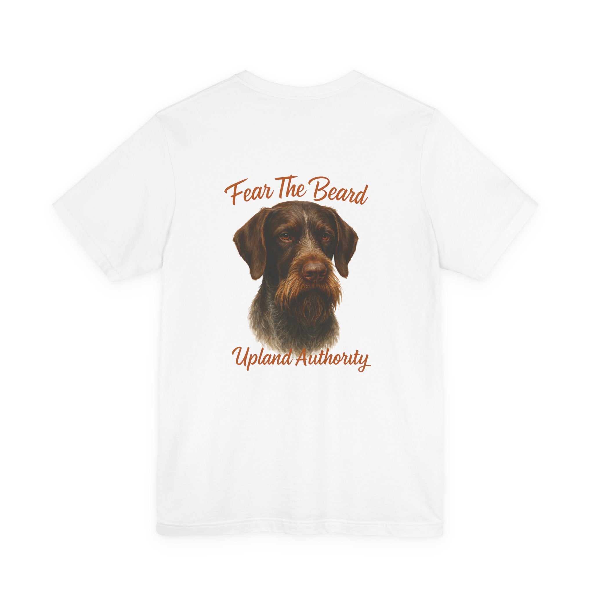 Fear The Beard Draht — Upland Authority Hunting Dog T-Shirt