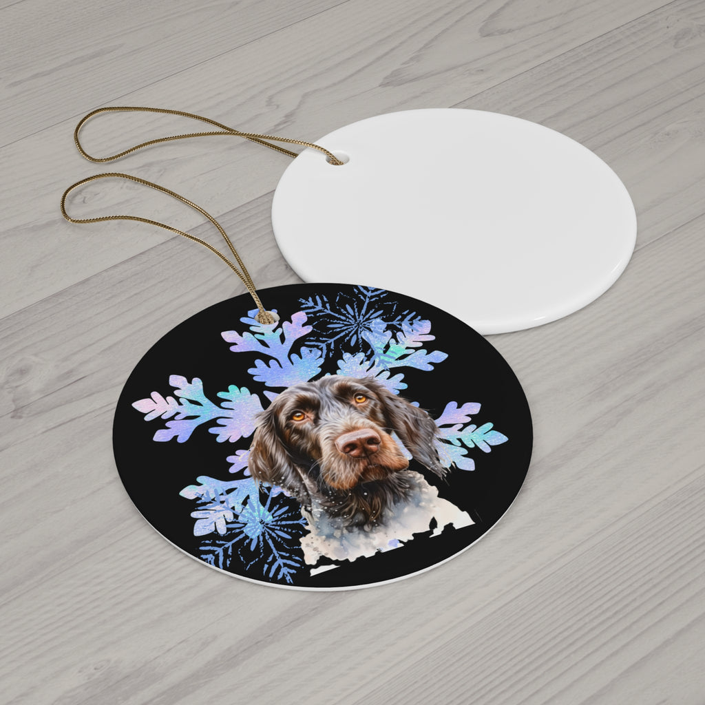 GWP Snowflake Ceramic Ornament