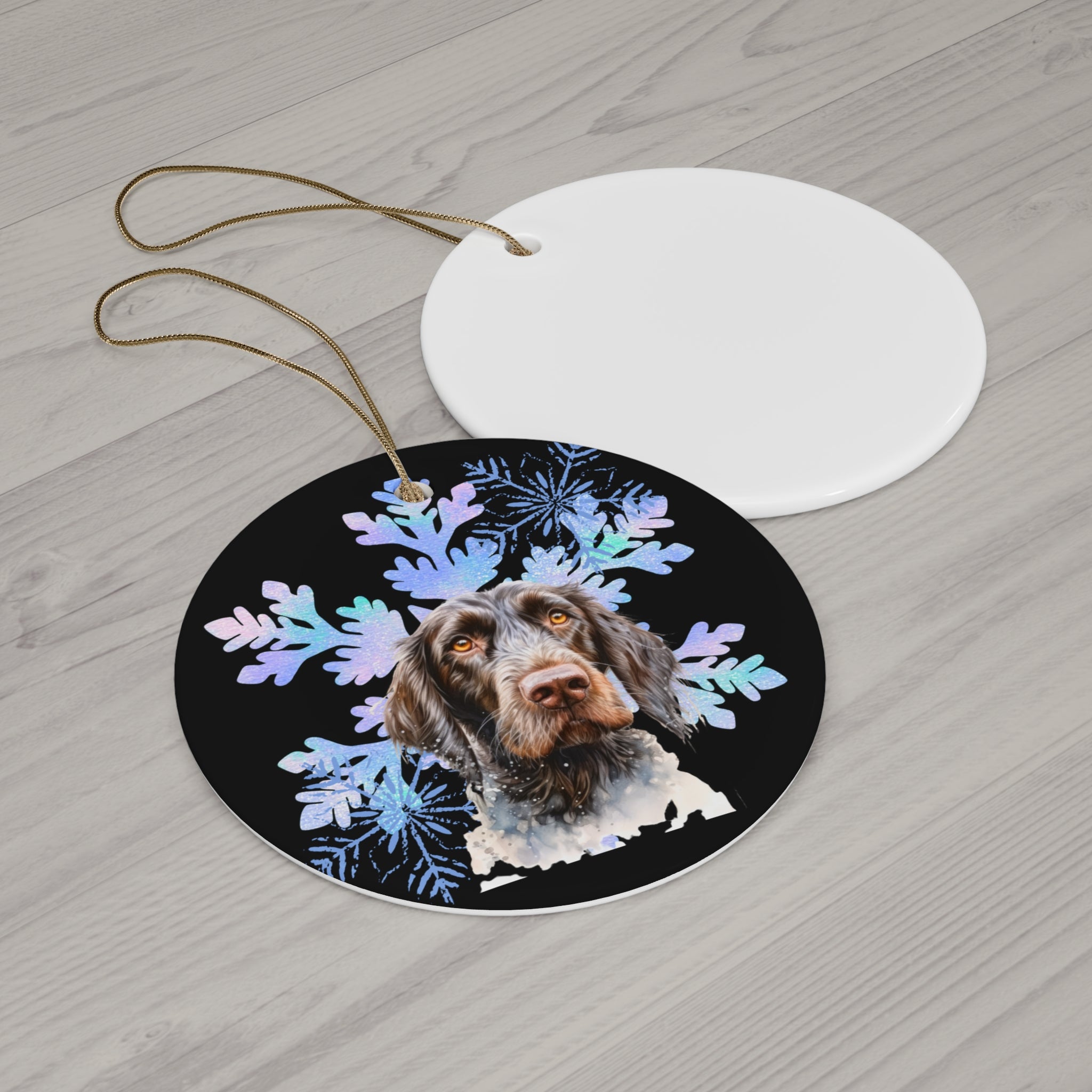 GWP Snowflake Ceramic Ornament