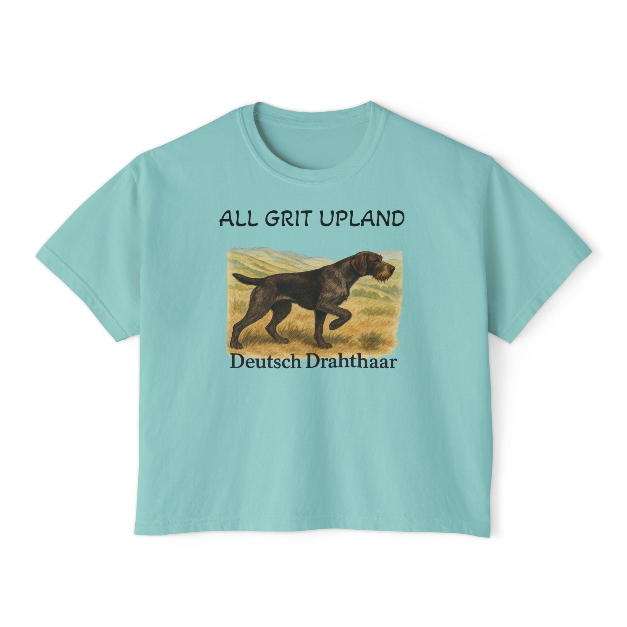 The Upland Woman: All Grit Draht Box Tee