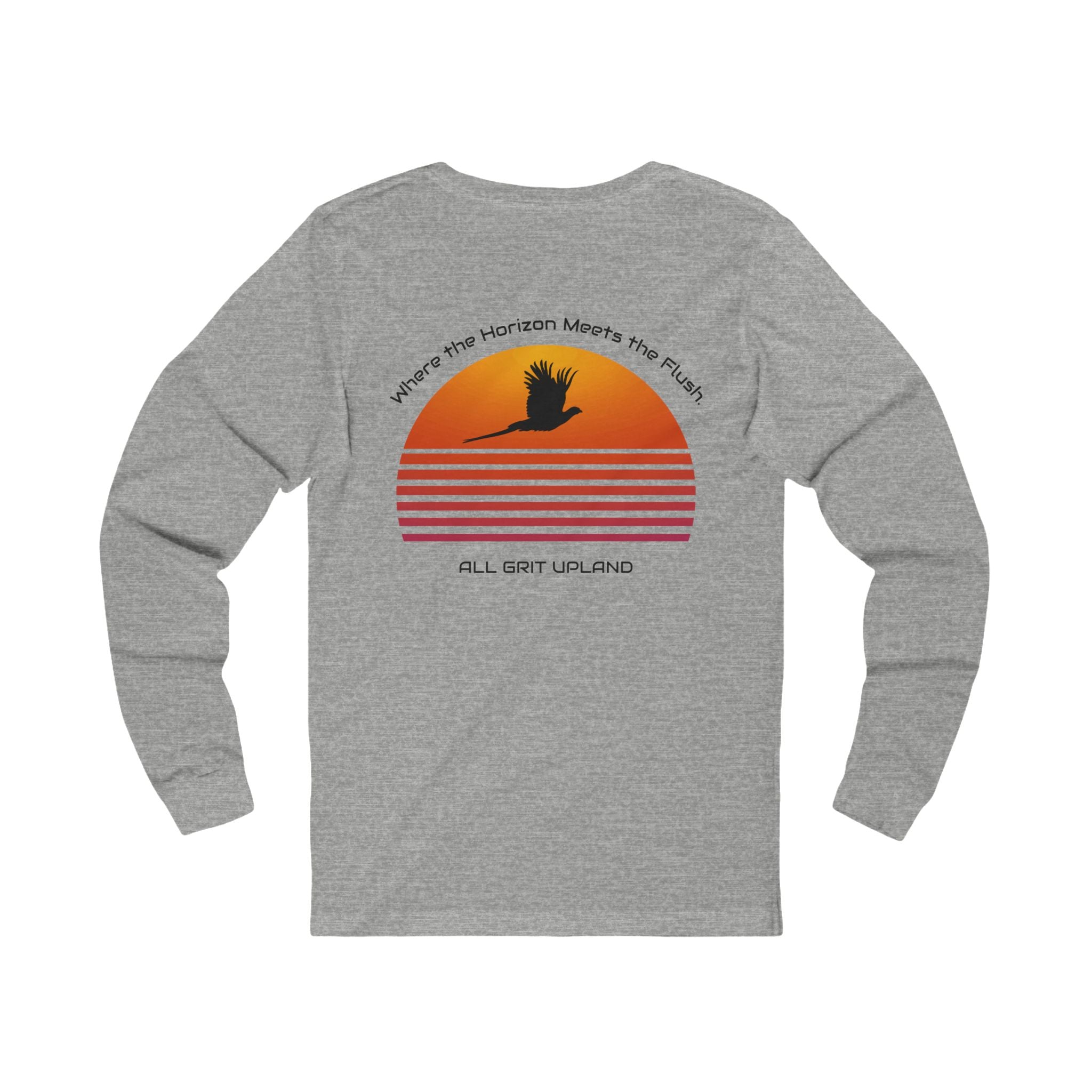 Where the Horizon Meets the Flush Unisex Long Sleeve Tee