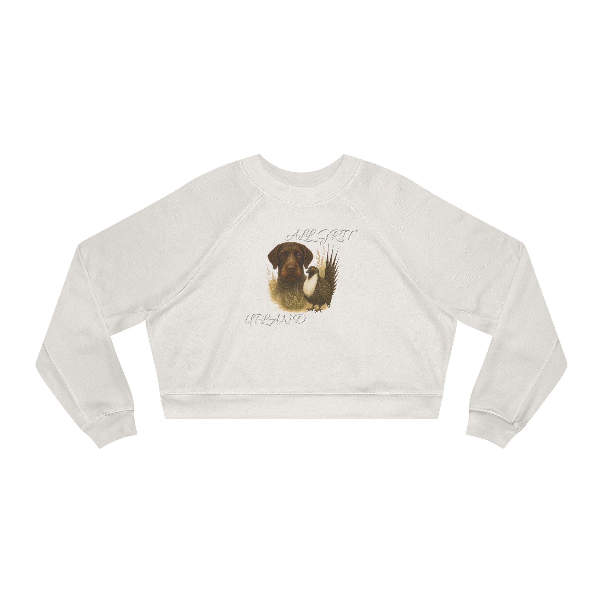 Unleash Your Inner Upland Queen! ✨ Our "All Grit" Cropped Sweatshirt is HERE!