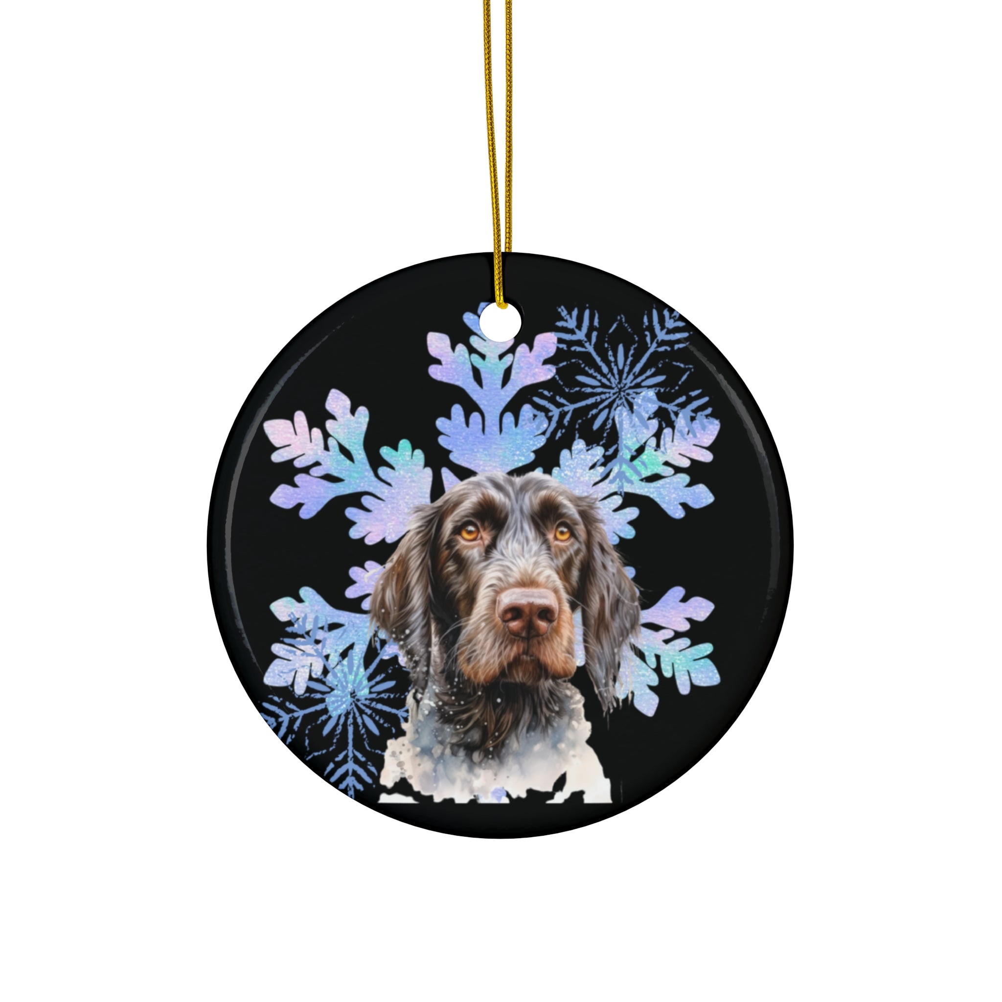 GWP Snowflake Ceramic Ornament