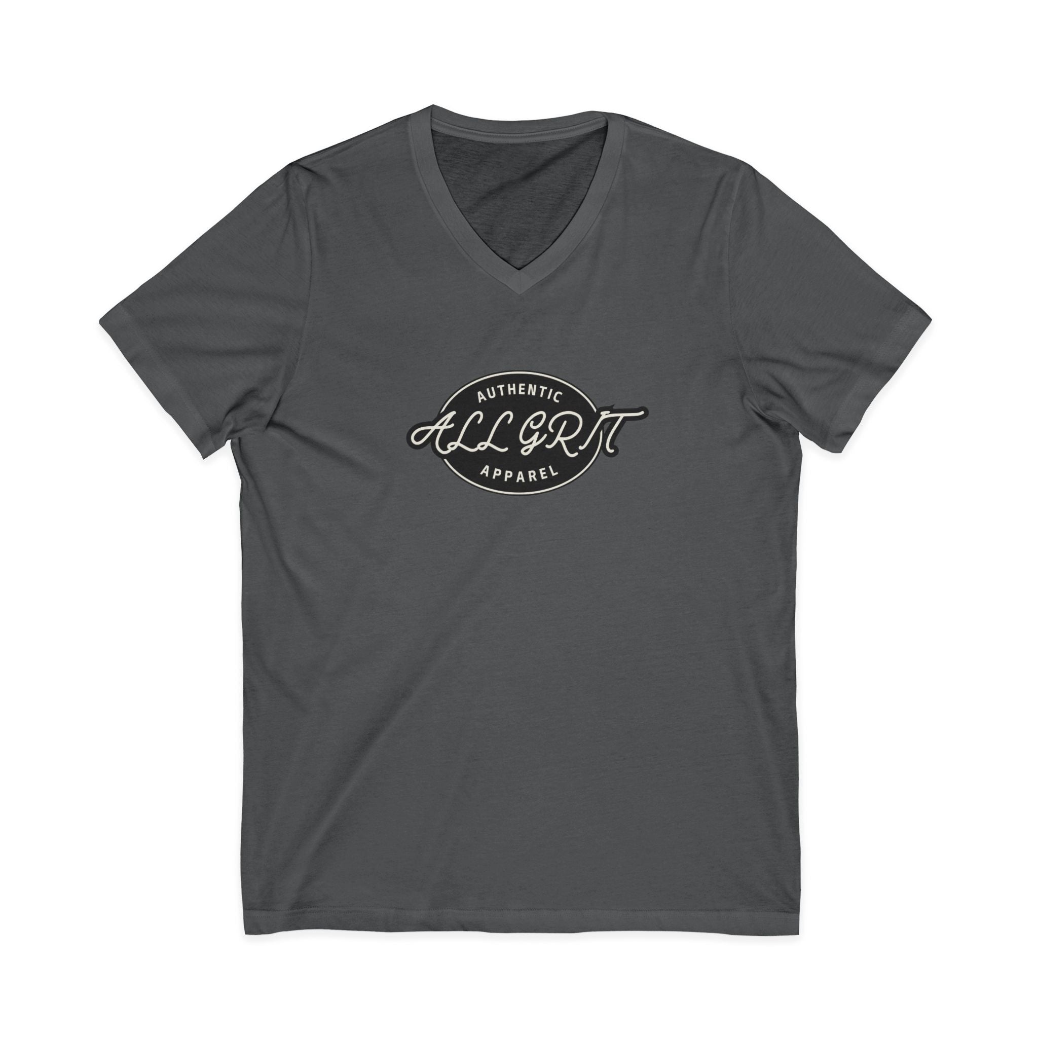 Authentic Retro "All Grit" Womans V-Neck Tee