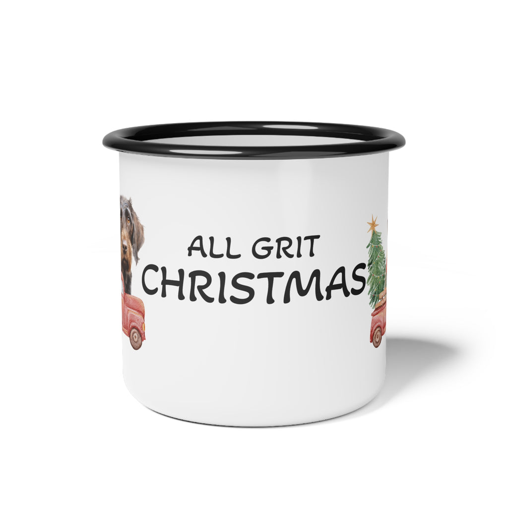 All Grit Christmas Camp Mug: Fuel for the Holidays
