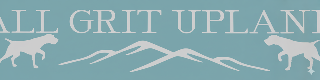 "All Grit Upland" Vinyl Decal