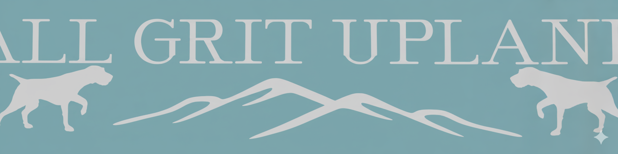 "All Grit Upland" Vinyl Decal