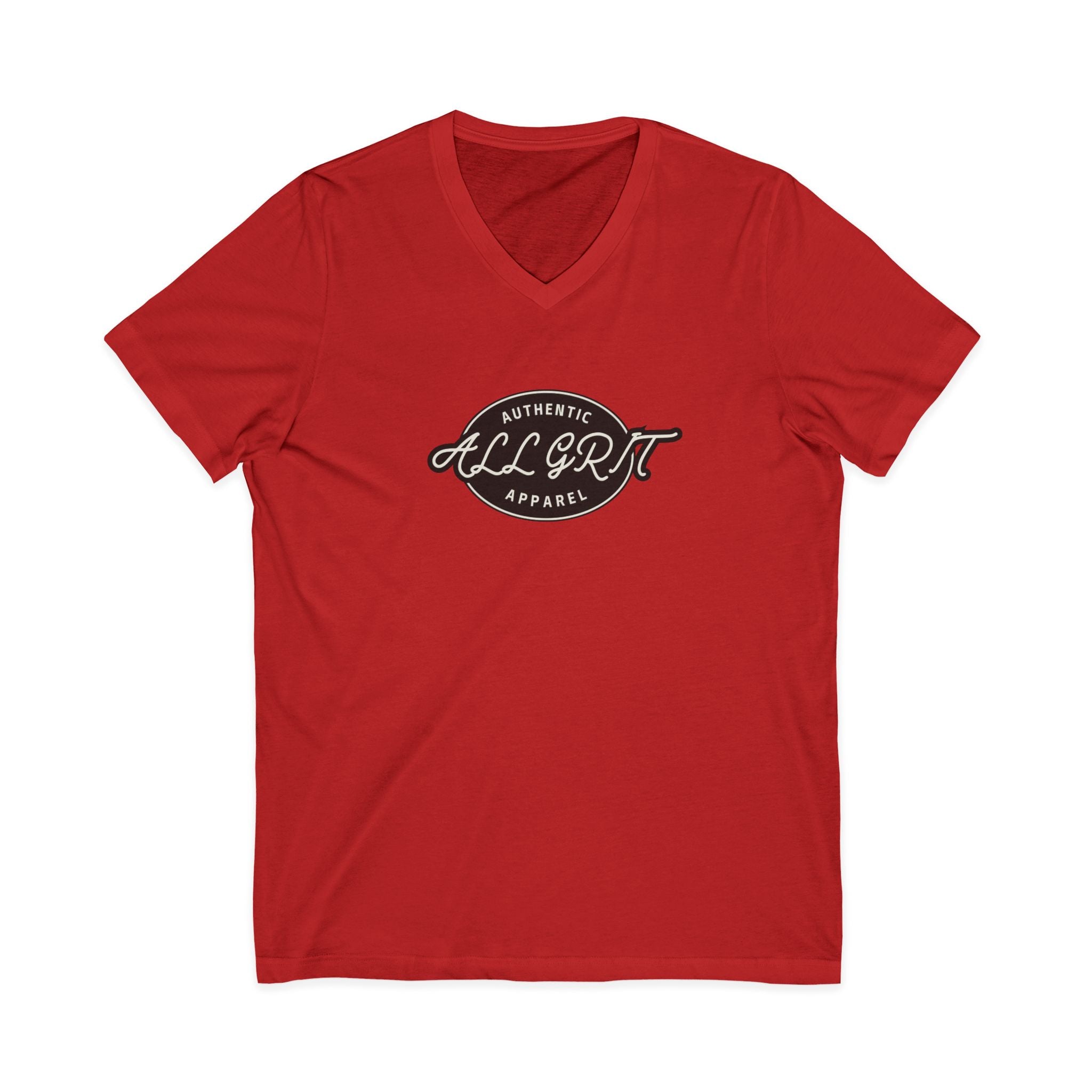 Authentic Retro "All Grit" Womans V-Neck Tee