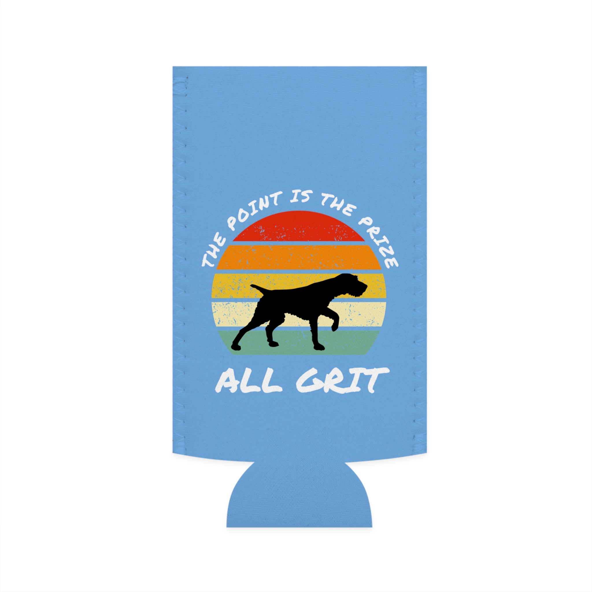 Slim Can Cooler — The Perfect Point Keeper- Light Blue