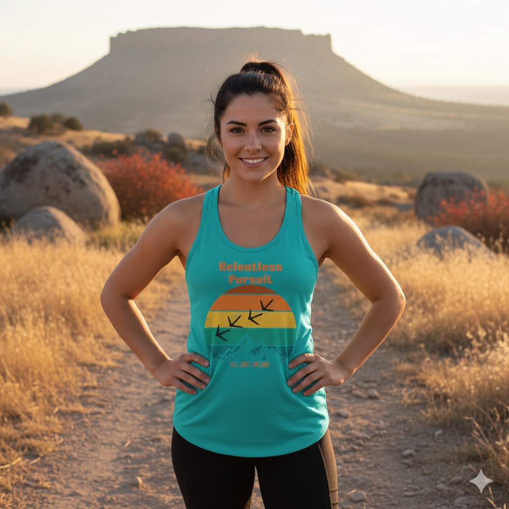 Women's "Relentless Pursuit" Racerback Tank