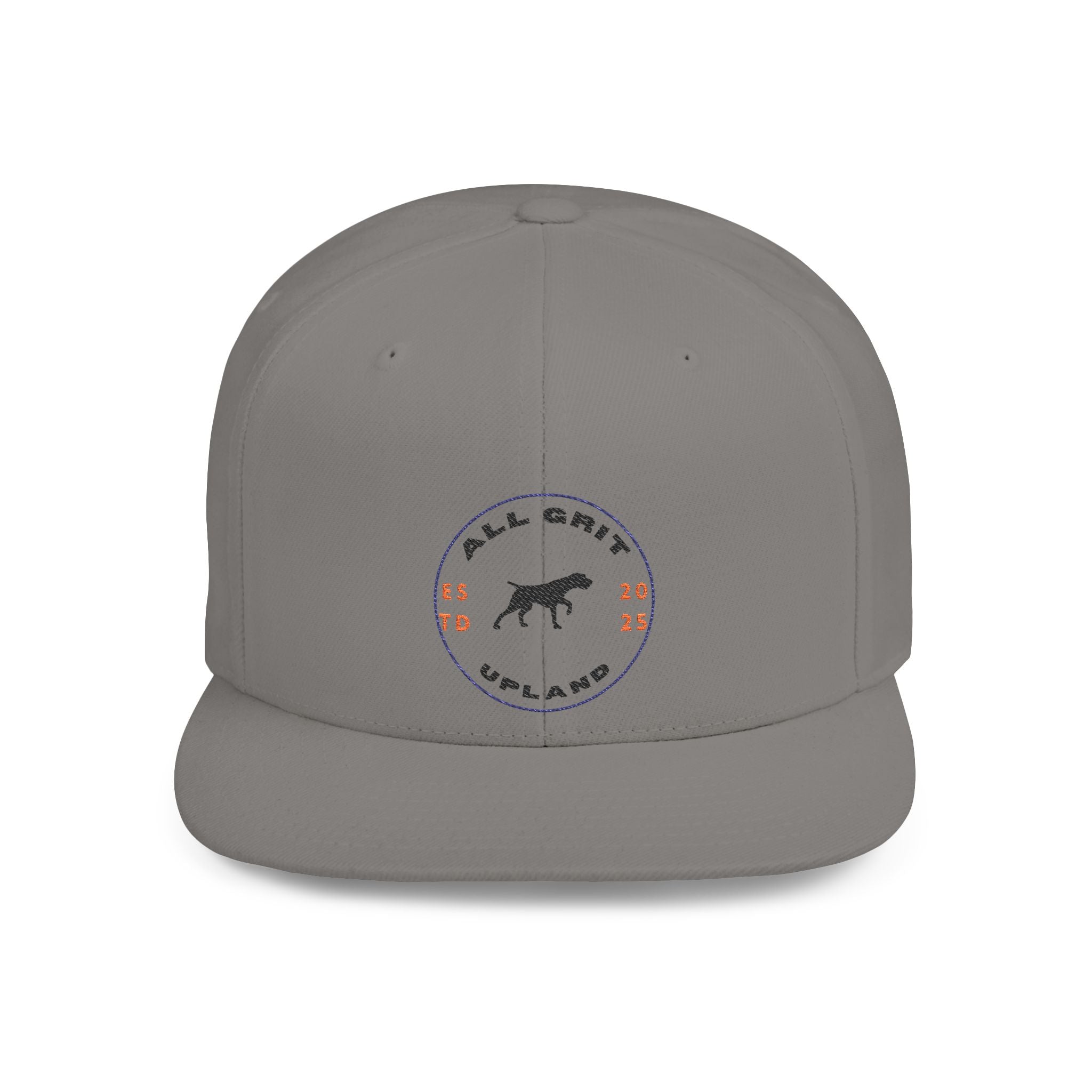 All Grit Upland Snapback Hat - Stylish Flat Bill Cap for Outdoor Enthusiasts