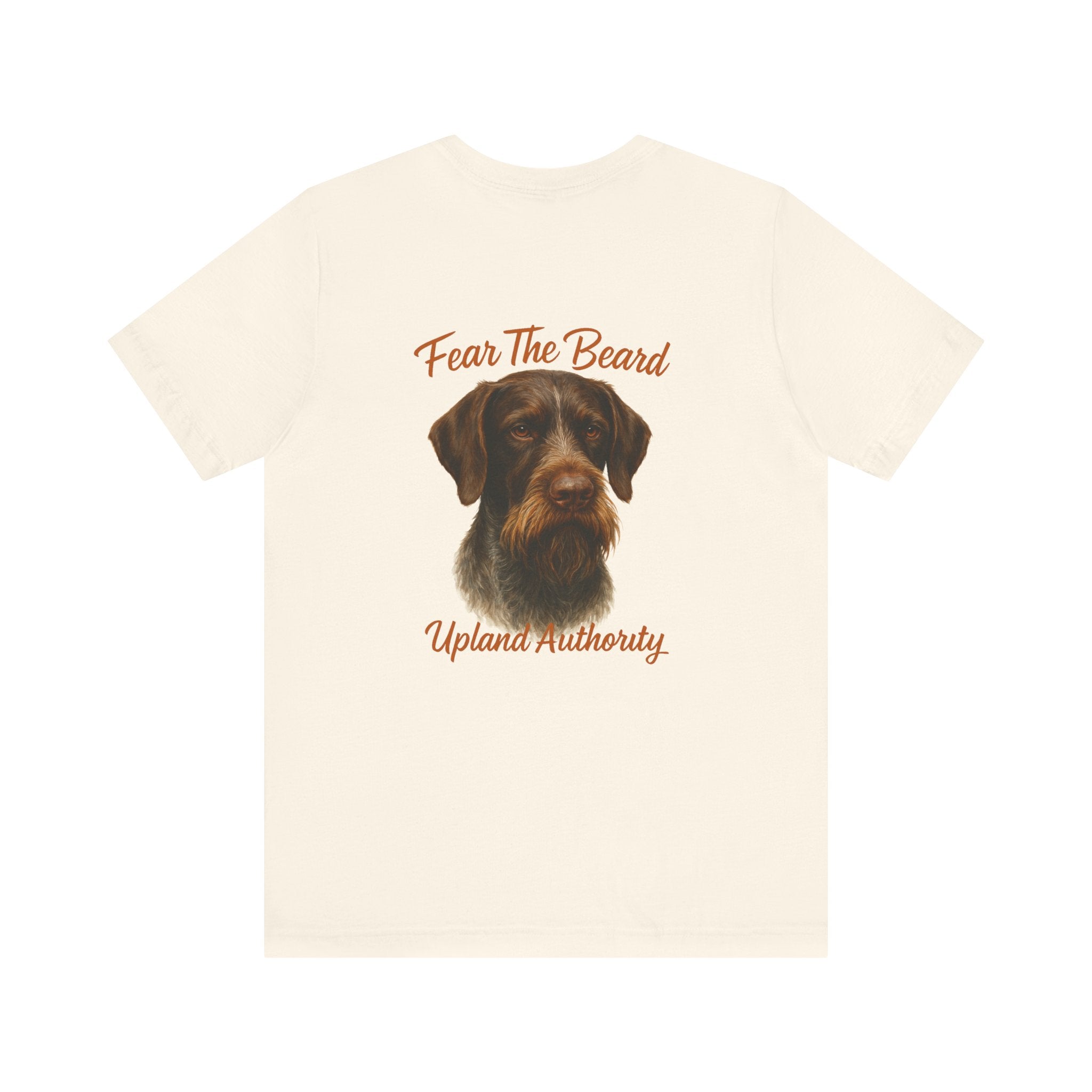 Fear The Beard Draht — Upland Authority Hunting Dog T-Shirt