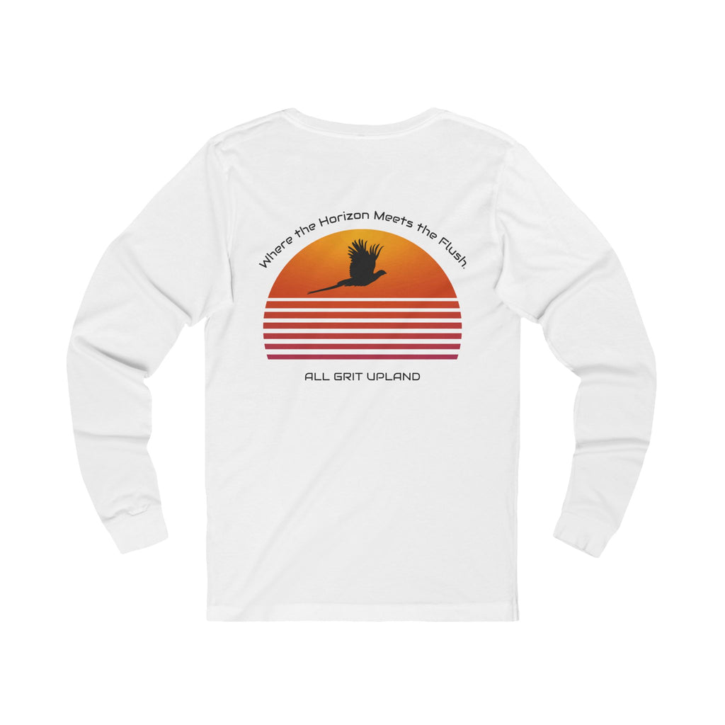 Where the Horizon Meets the Flush Unisex Long Sleeve Tee