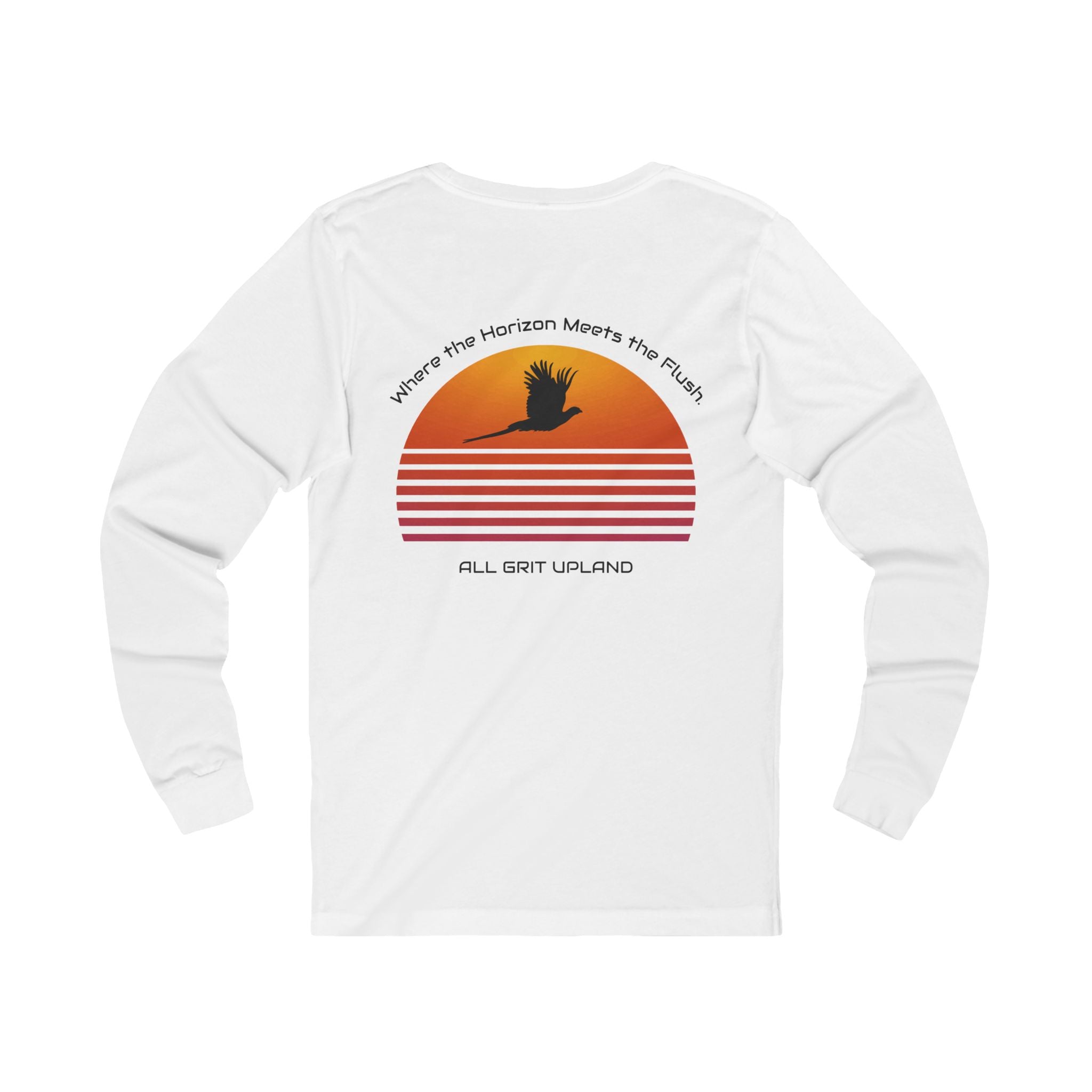 Where the Horizon Meets the Flush Unisex Long Sleeve Tee