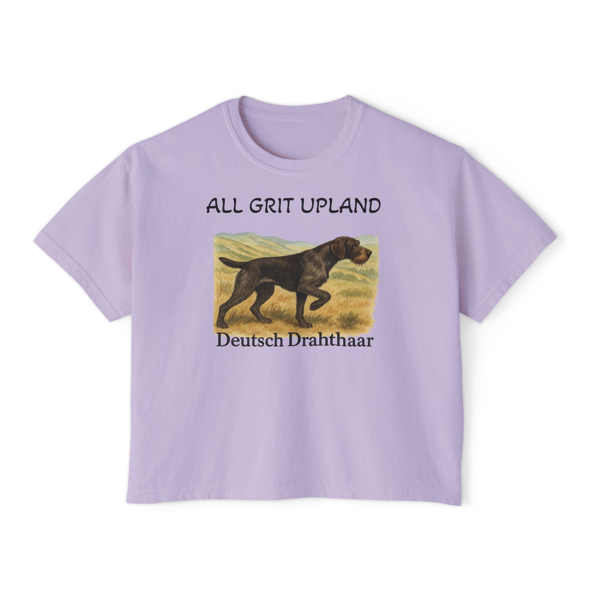 The Upland Woman: All Grit Draht Box Tee