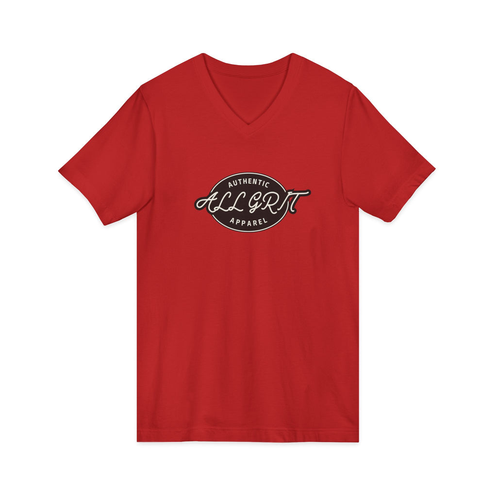 Authentic Retro "All Grit" Womans V-Neck Tee