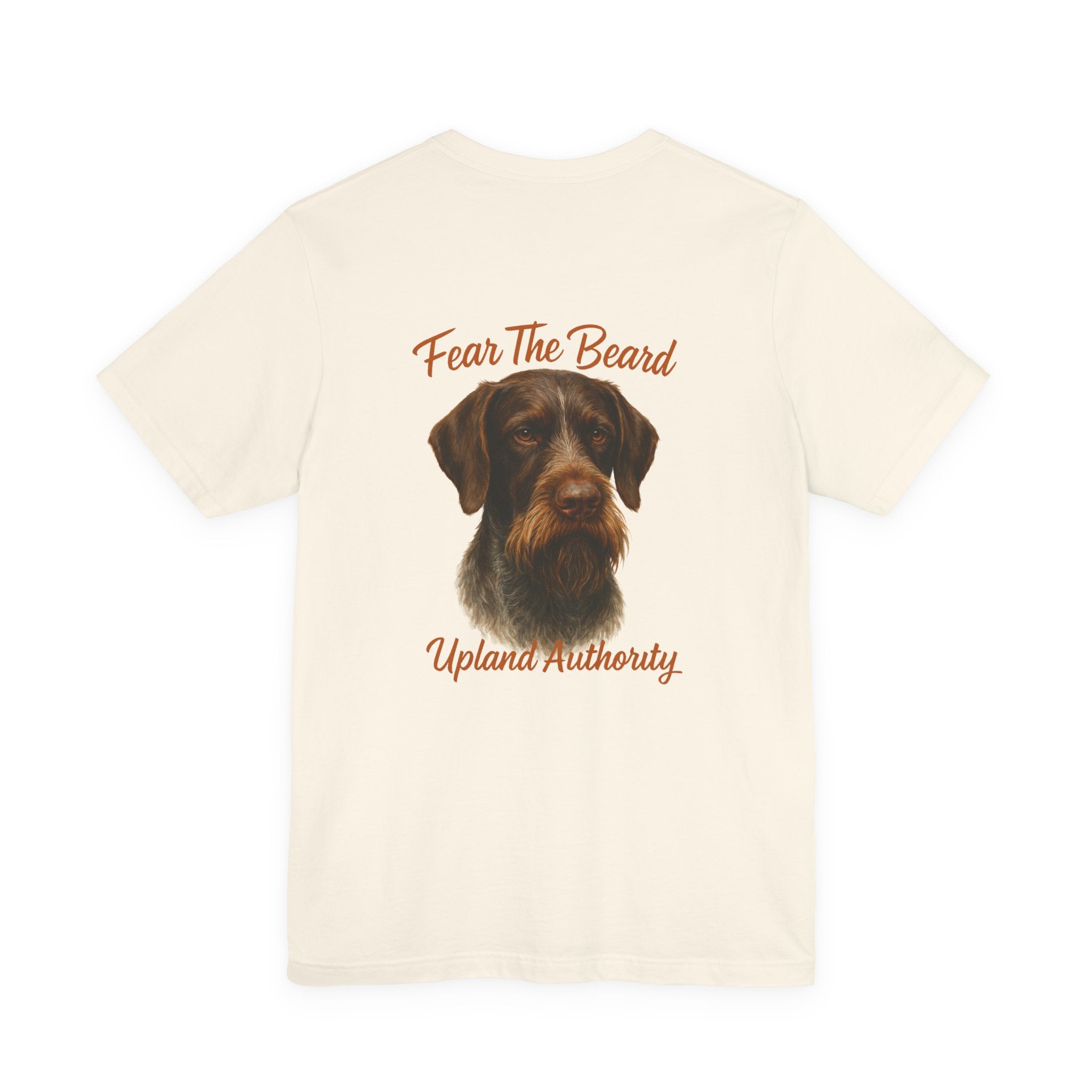 Fear The Beard Draht — Upland Authority Hunting Dog T-Shirt