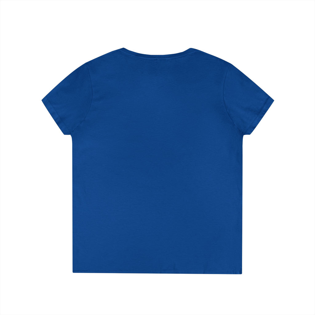 Stylish V-Neck T-Shirt with Alluring Design