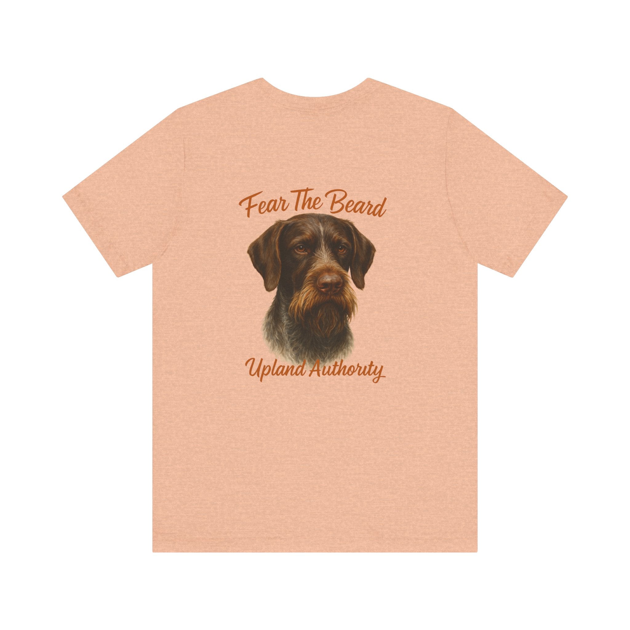 Fear The Beard Draht — Upland Authority Hunting Dog T-Shirt