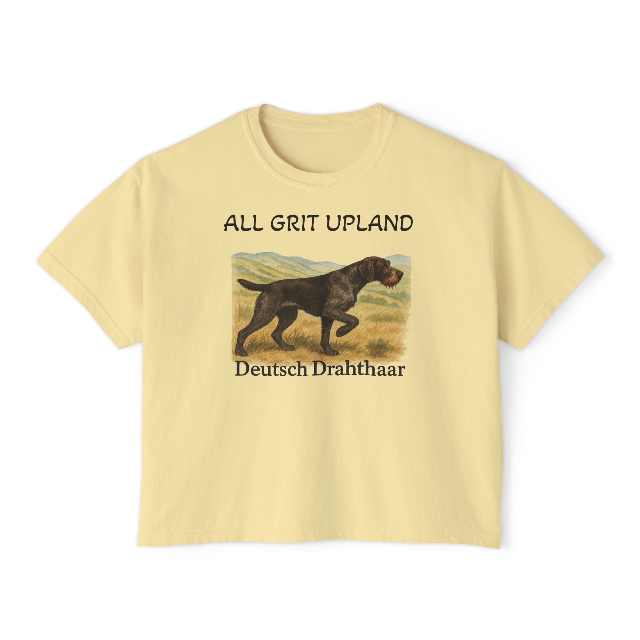 The Upland Woman: All Grit Draht Box Tee