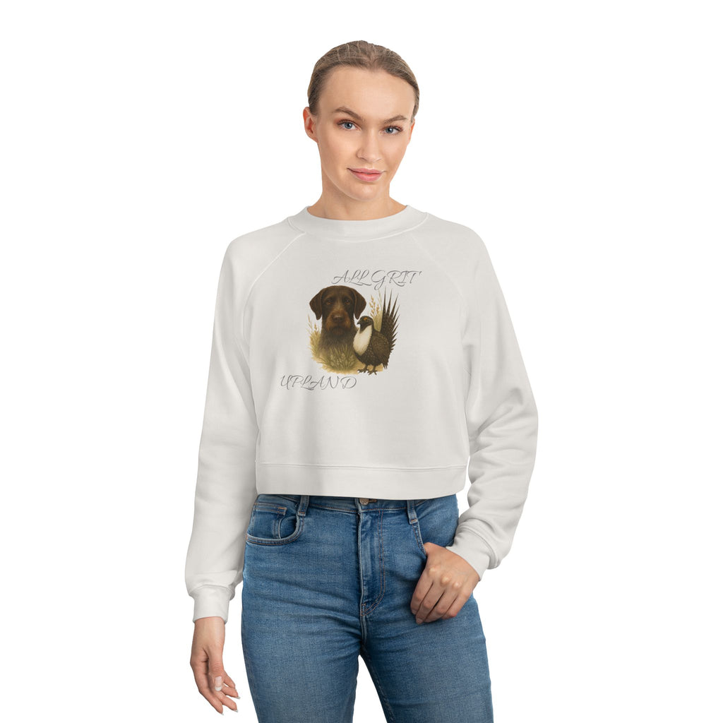 Unleash Your Inner Upland Queen! ✨ Our "All Grit" Cropped Sweatshirt is HERE!