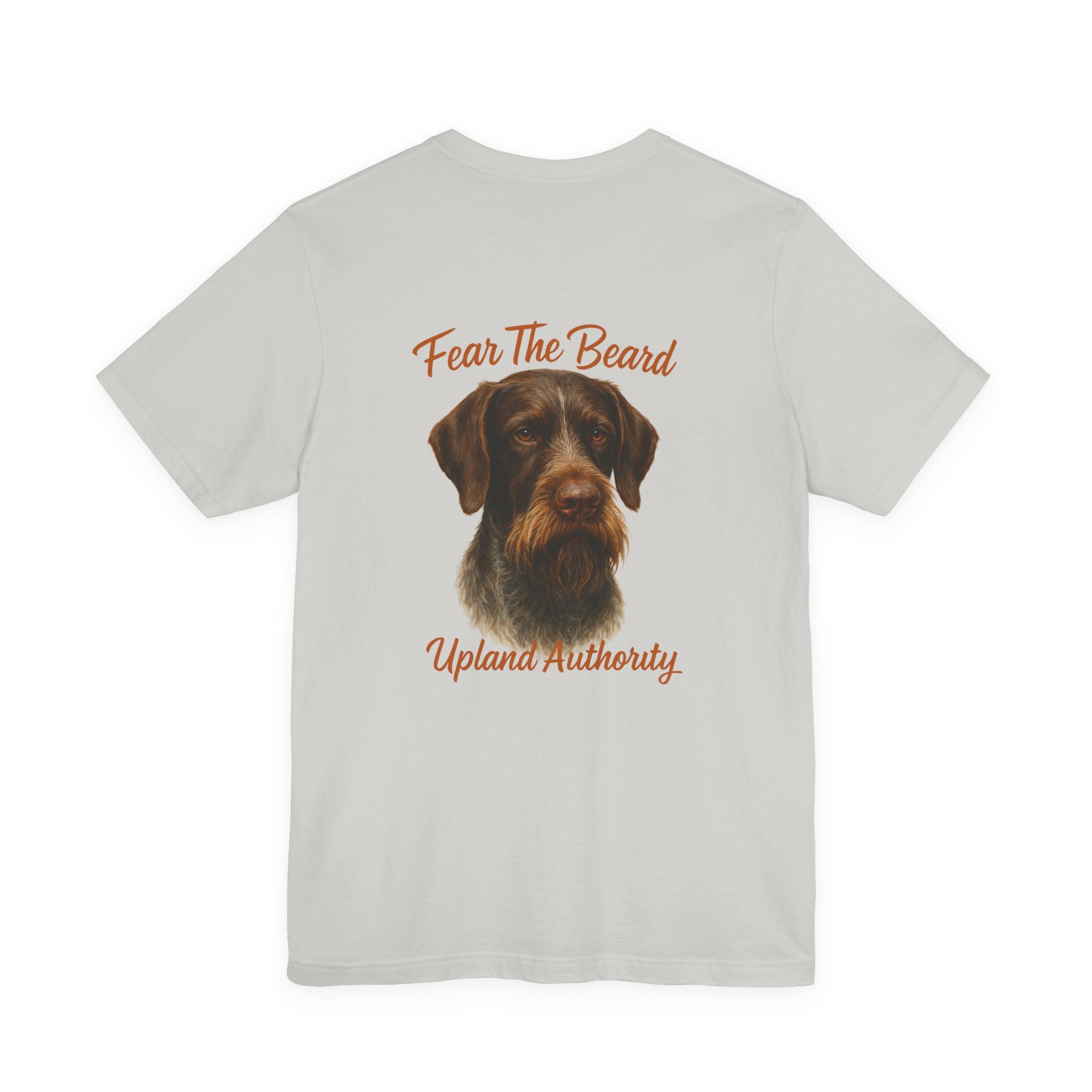 Fear The Beard Draht — Upland Authority Hunting Dog T-Shirt
