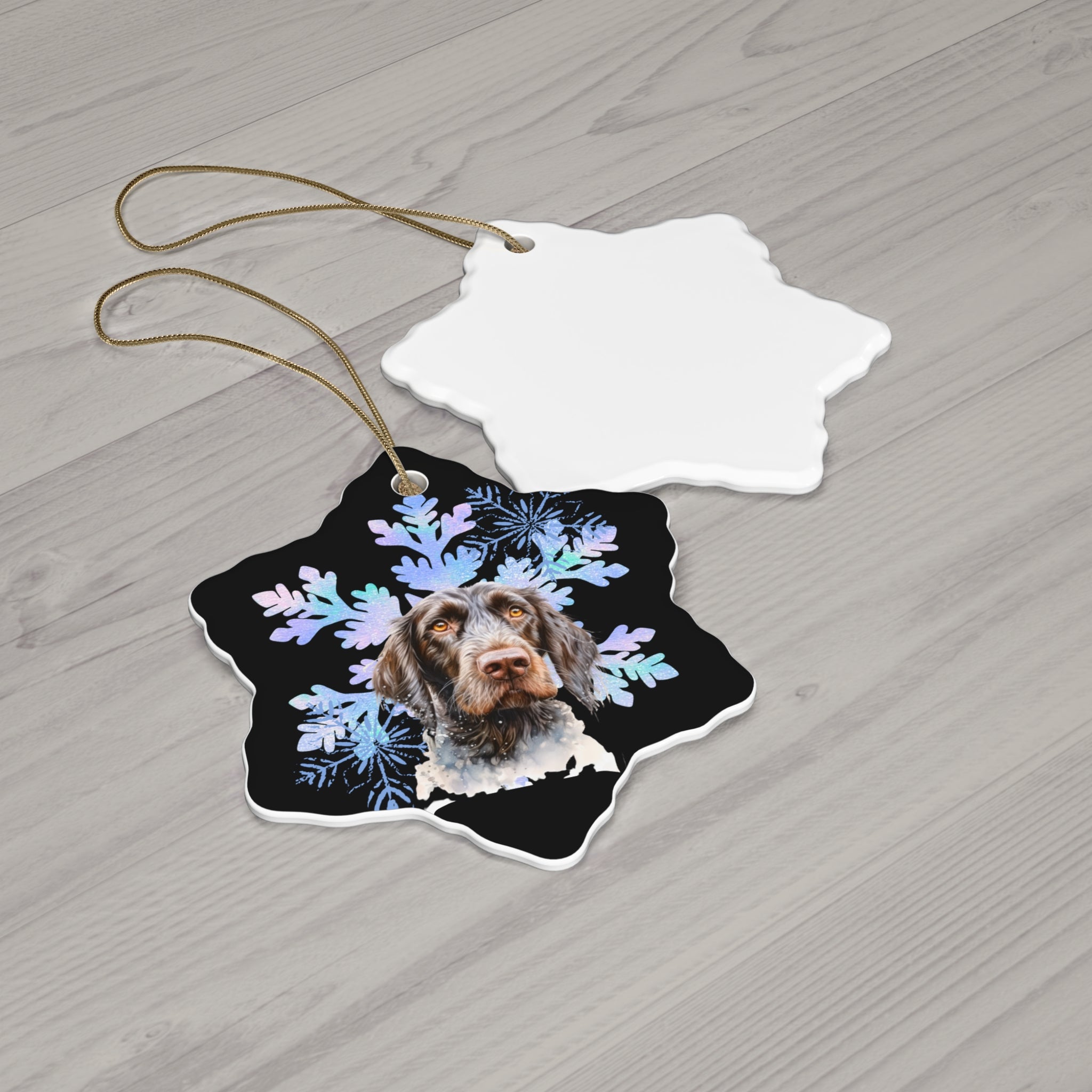 GWP Snowflake Ceramic Ornament