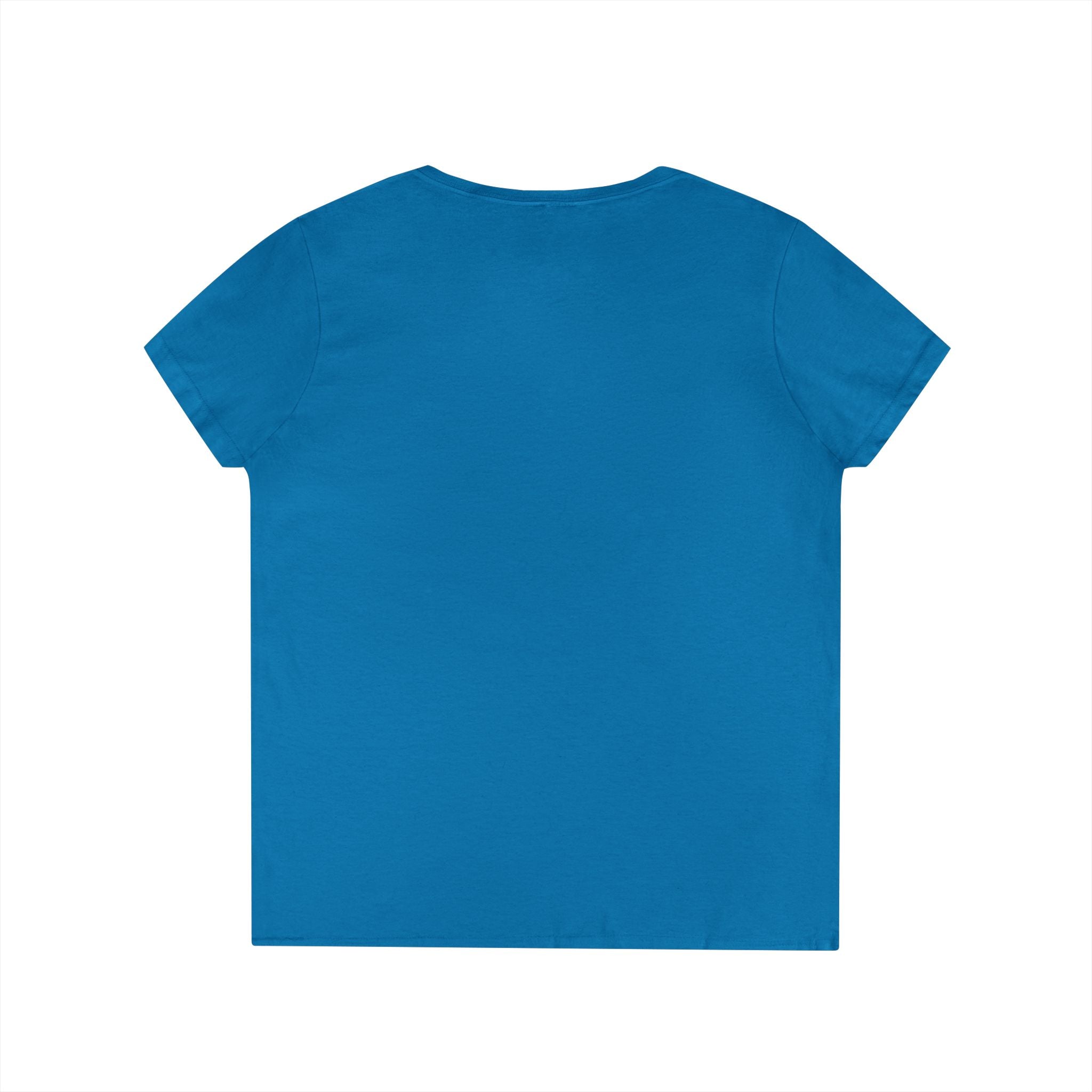 Stylish V-Neck T-Shirt with Alluring Design